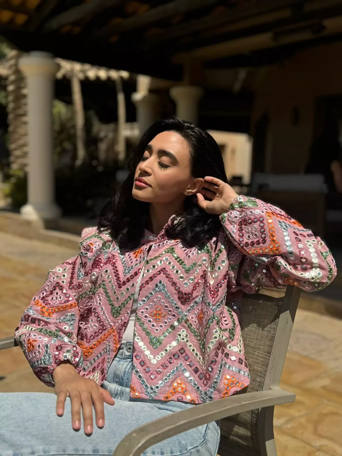 Pink Statement jacket  4