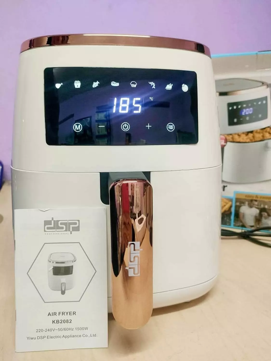 Dsp Airfryer 5,5 litre Digital image