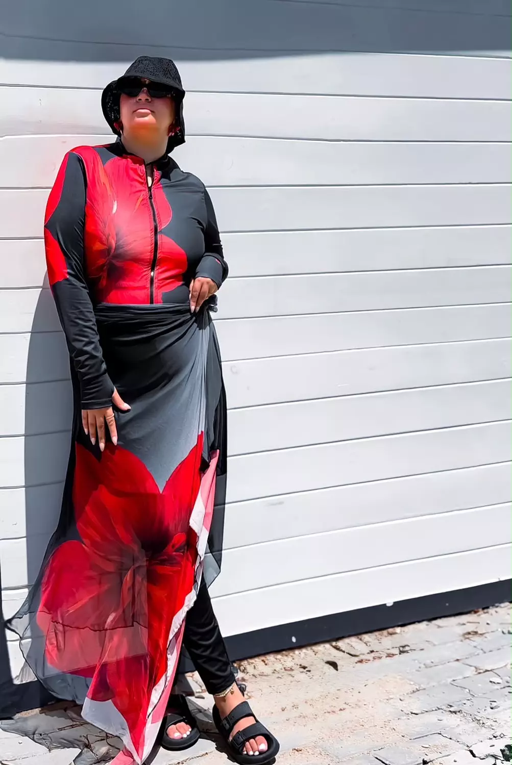 Noir Rouge burkini 8