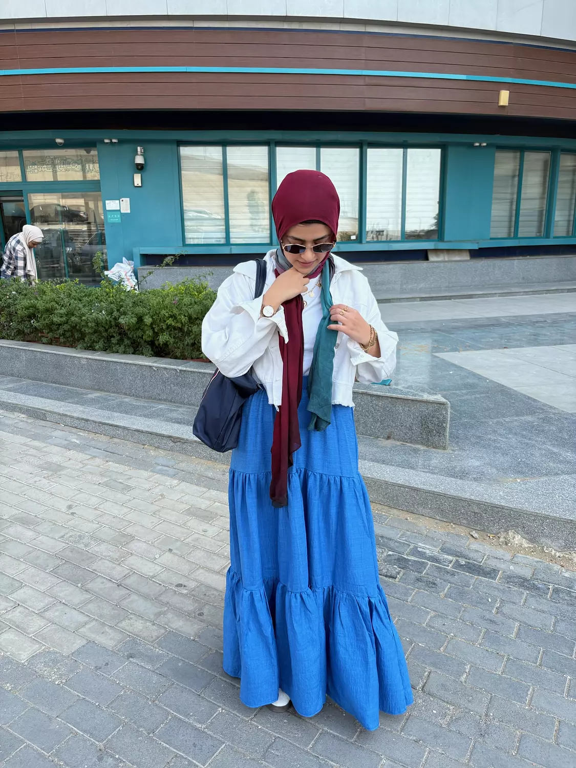 Nabeela Skirt - Blue 7