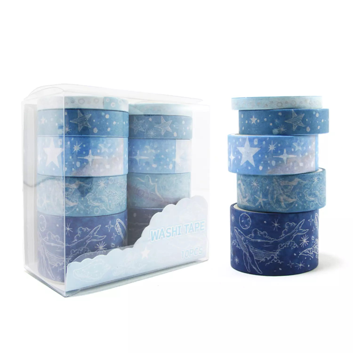 10 pieces washi tape packet image