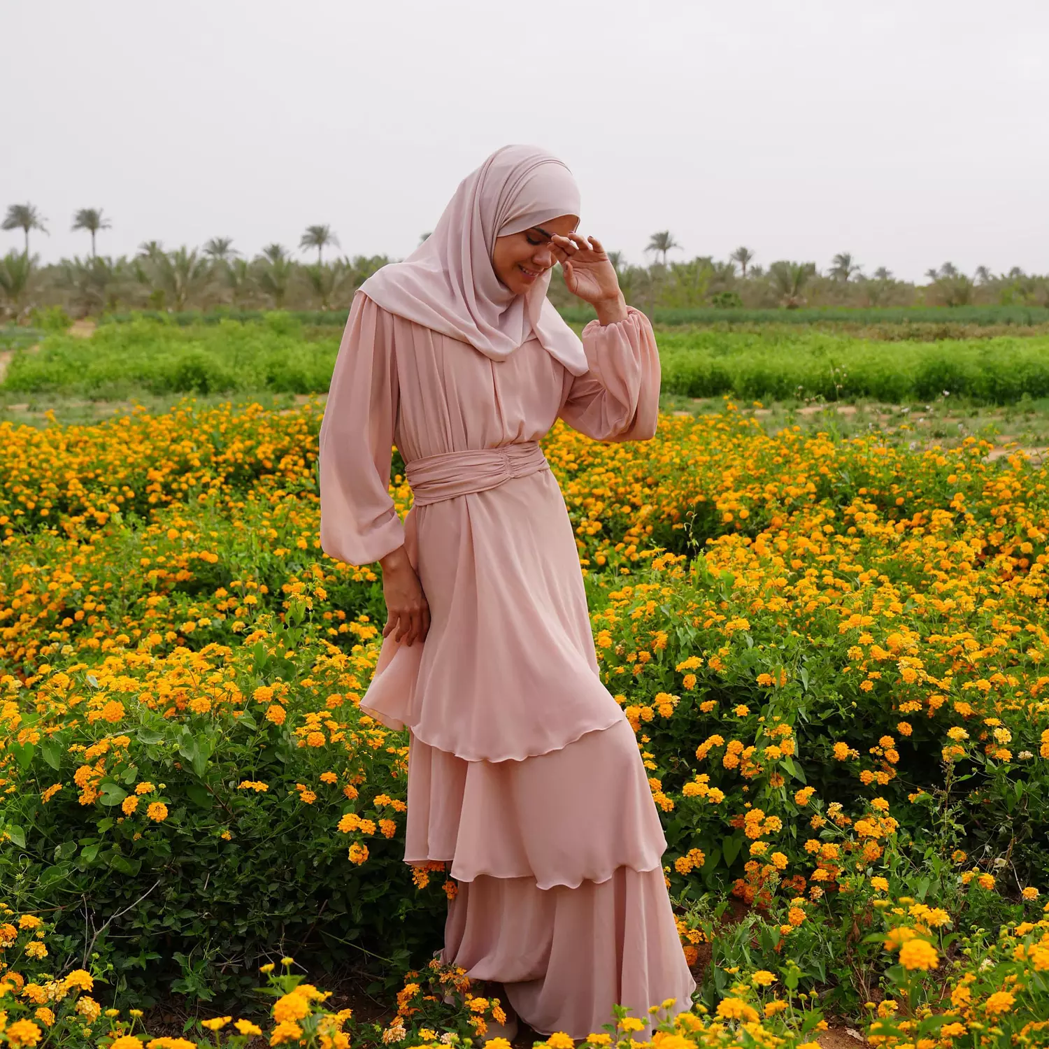 SERA RUFFLE DRESS  3