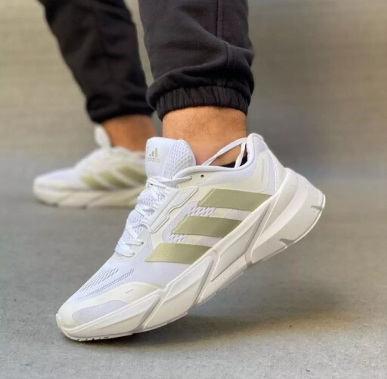 Adidas Adistar ‘White/ Gold’ 2