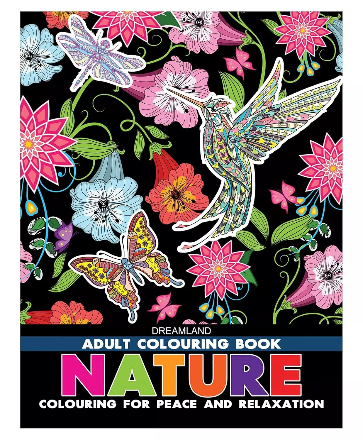 Nature- Colouring Book for Adults  image