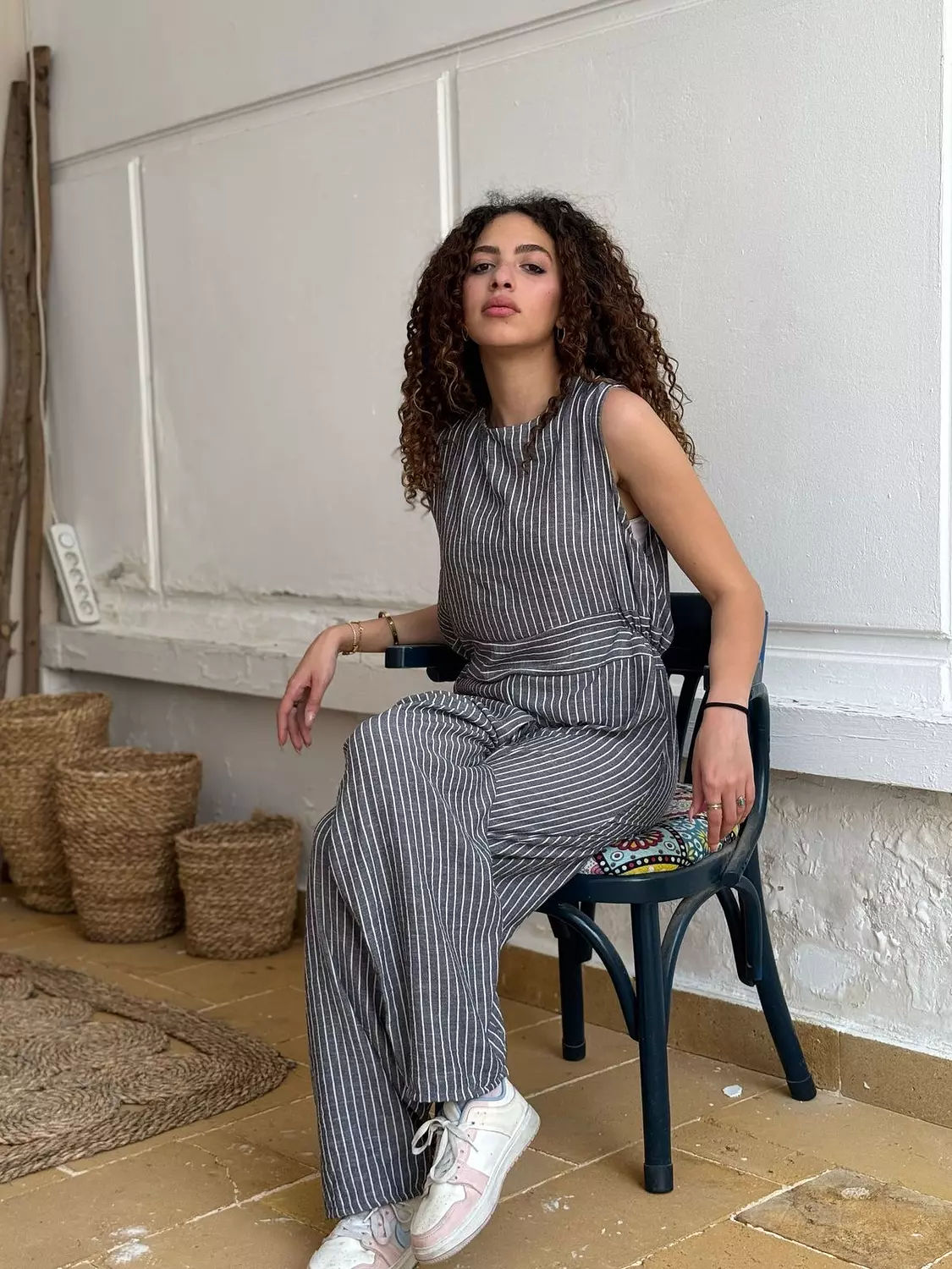 Striped Jumpsuit  7