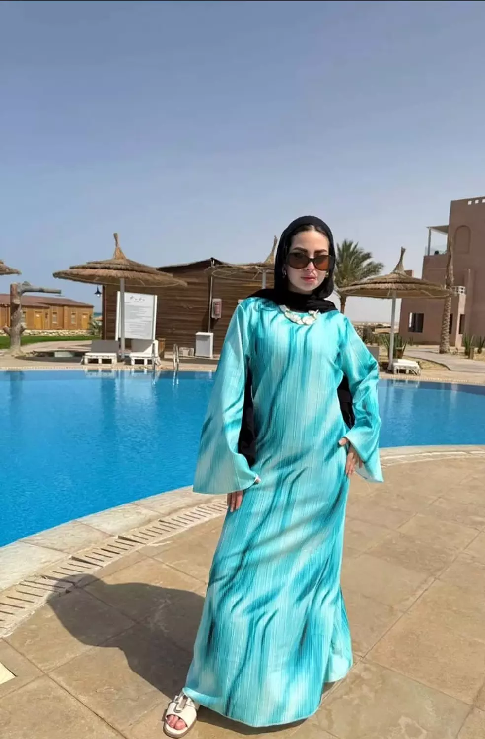 Sea waves dress  1