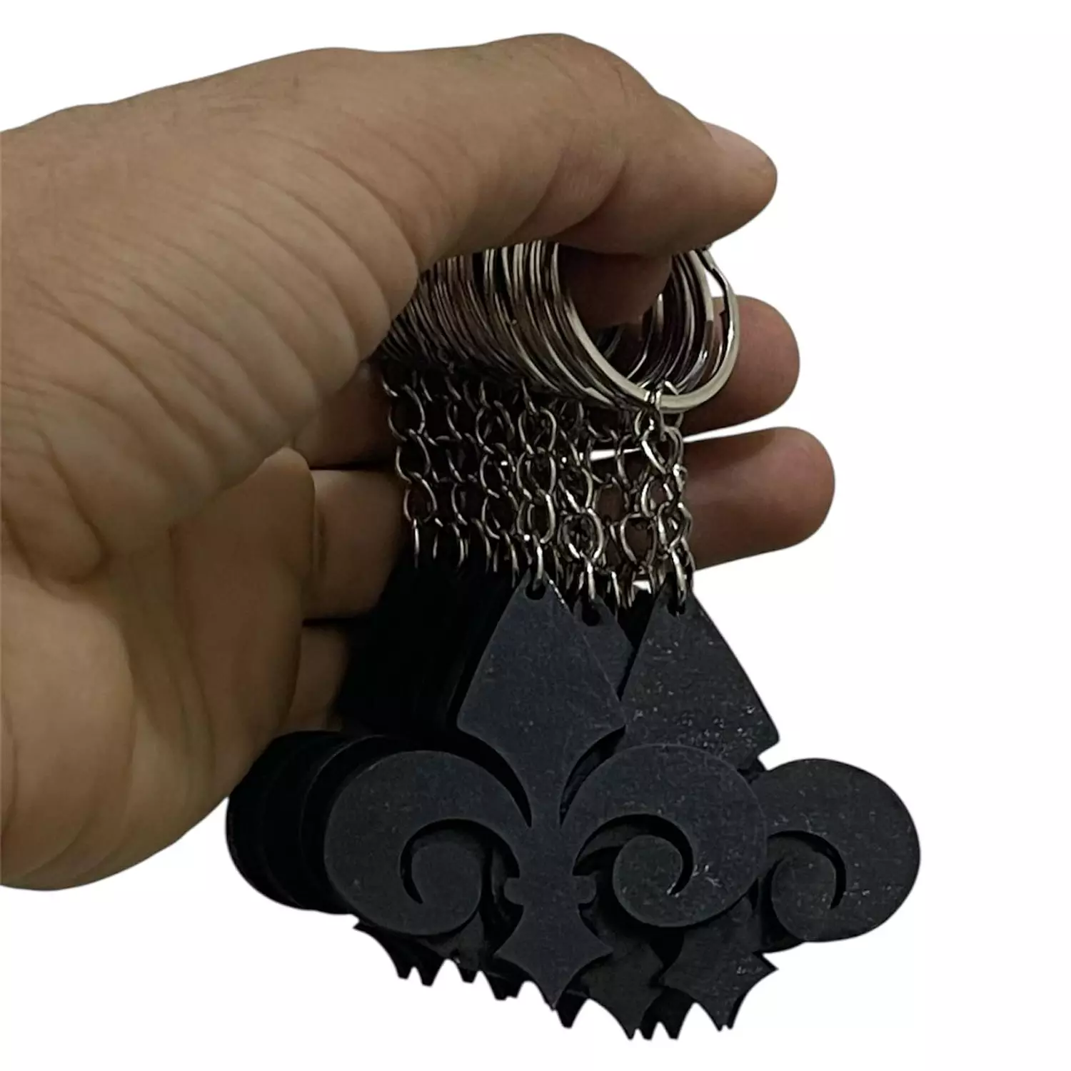 delys wood logo Keychain 1