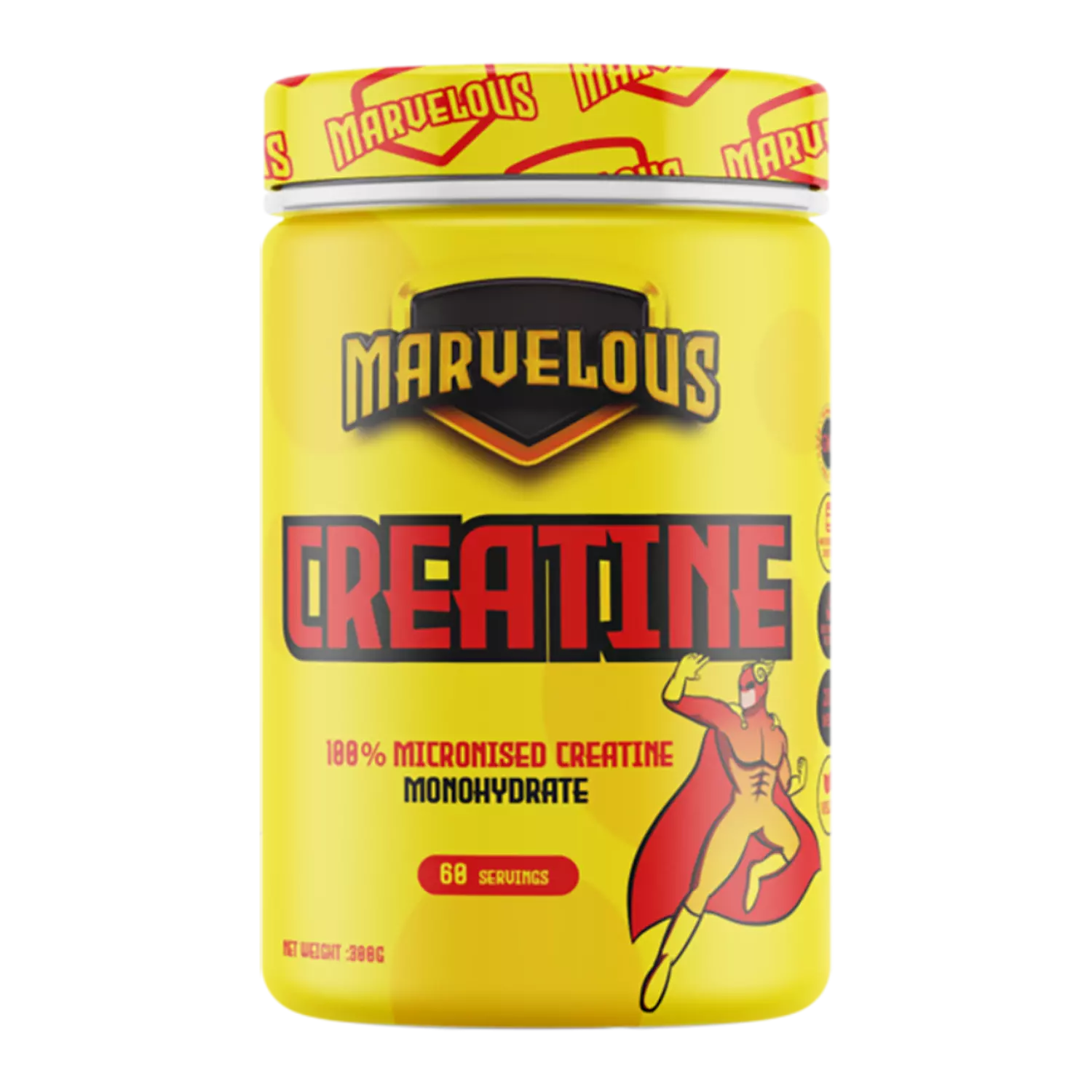مارفلوس كرياتين 60 جرعه – 300 جم | Marvelous Creatine 60 Servings – 300g image
