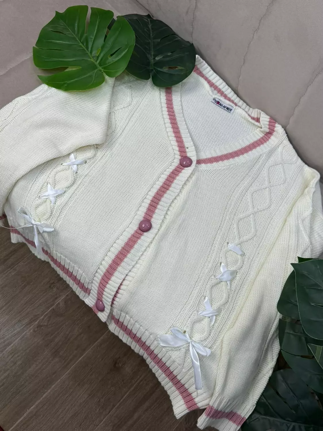 buttoned Wool Sweater  5