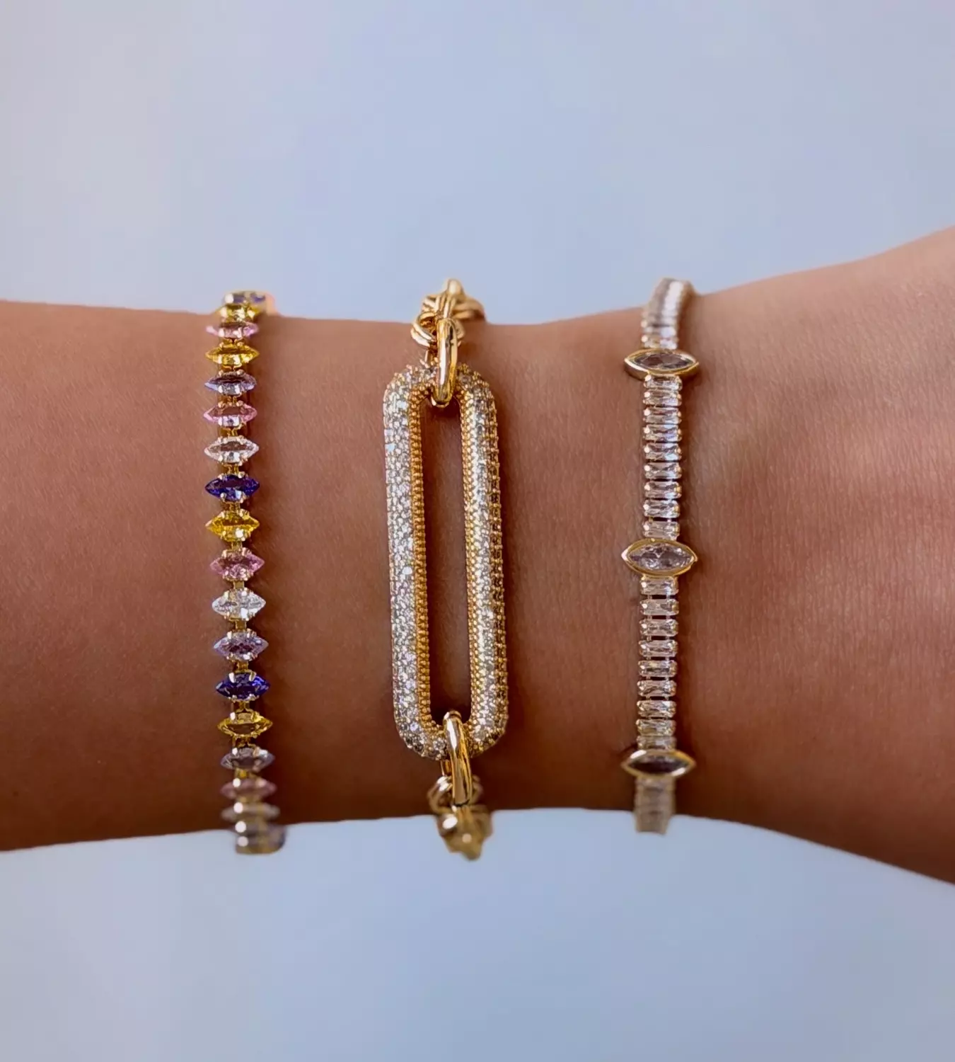 Pinky Rhinestone Set 2