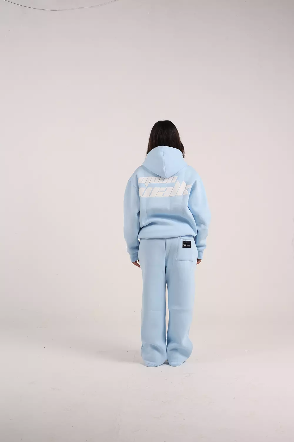 Baby Blue Hoodie. 3