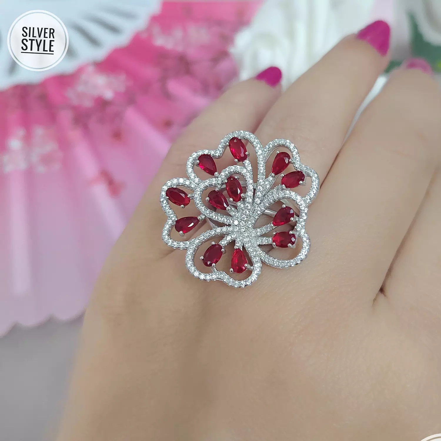 Stunning Red Ring 1