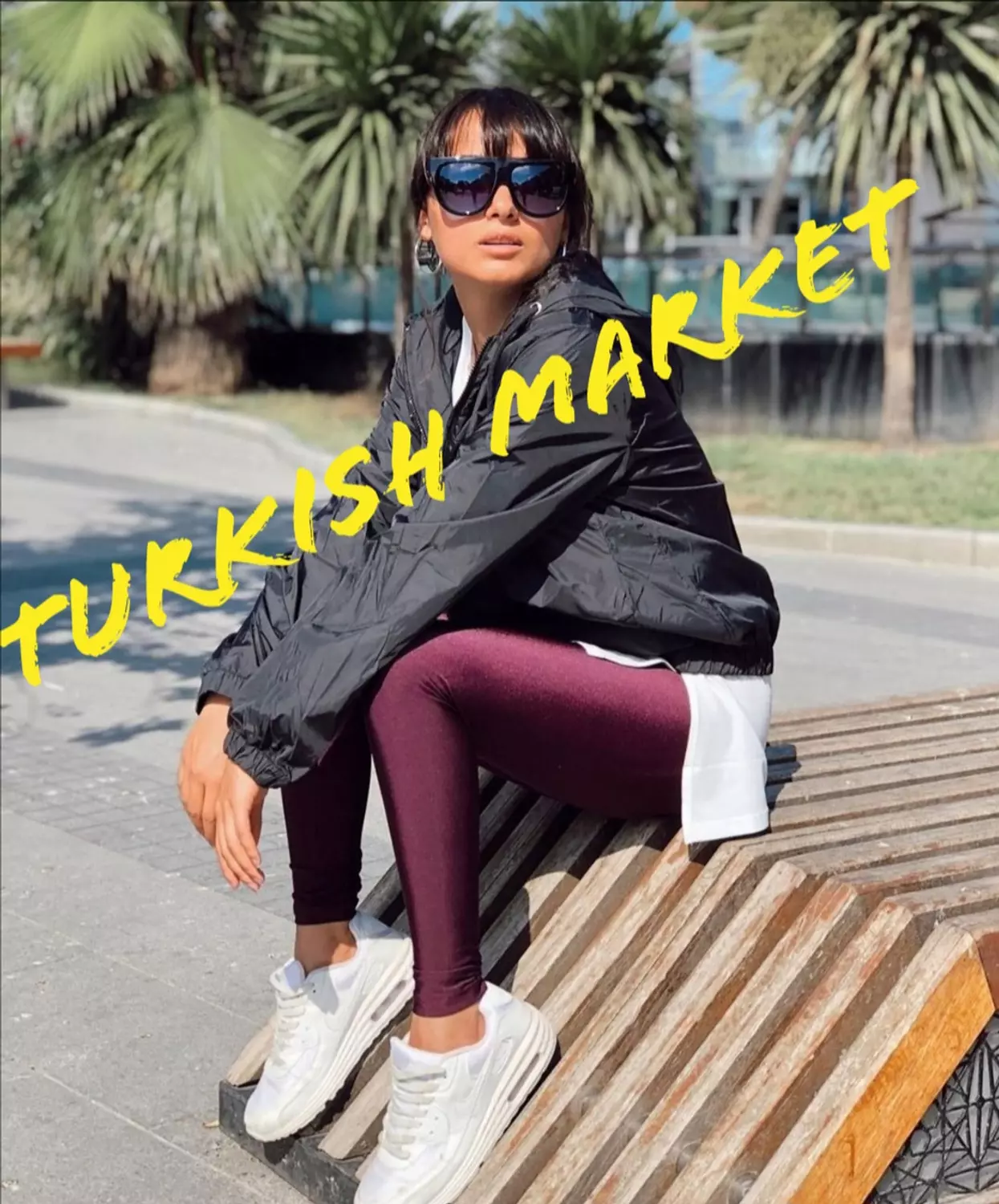 Aubergine Metallic Legging  hover image