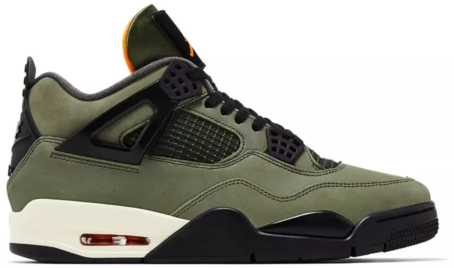 Air Jordan 4 x UNDEFEATED 'Deep Green and Clementine' 1