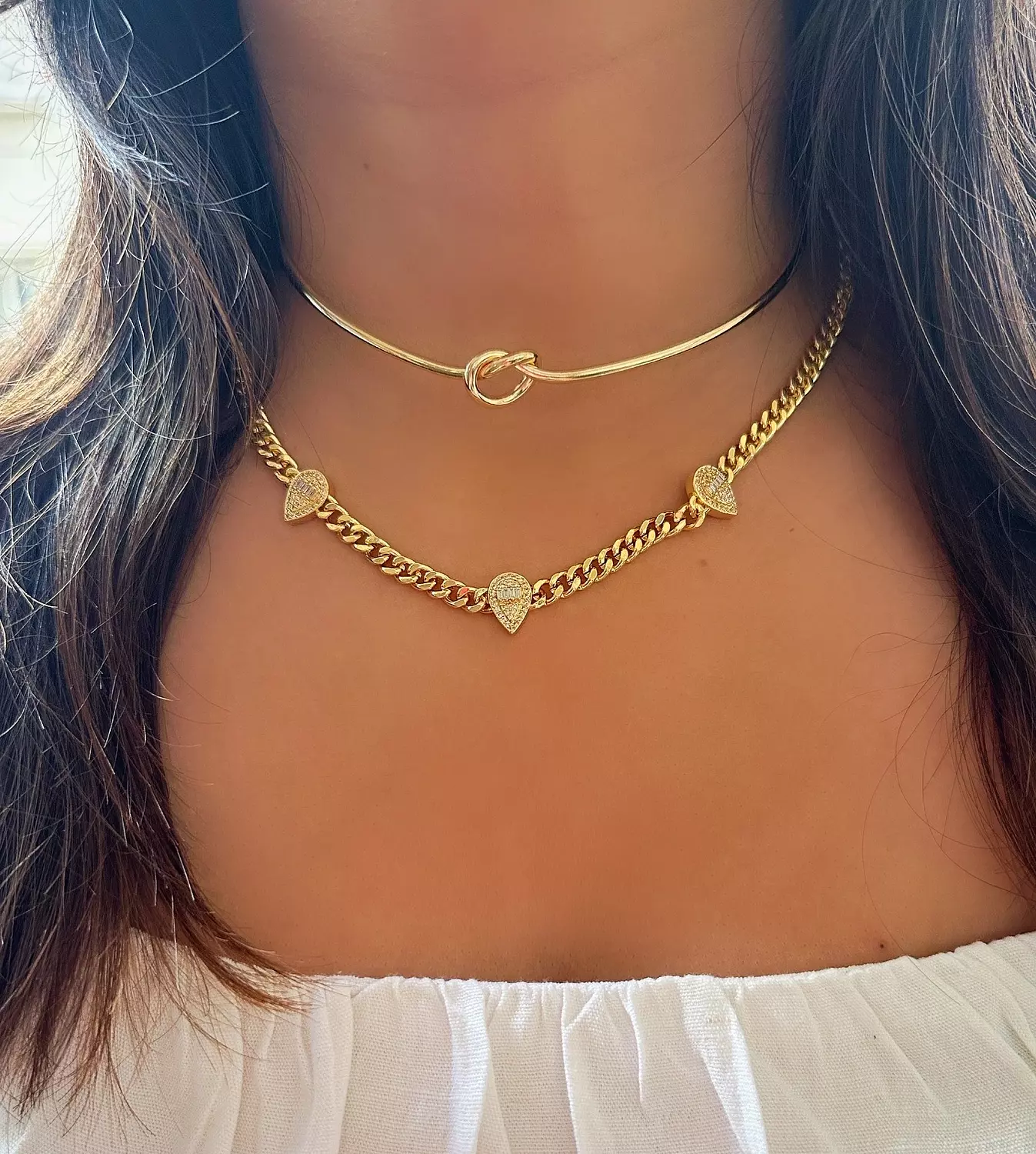 Diamonds Mystery chokers