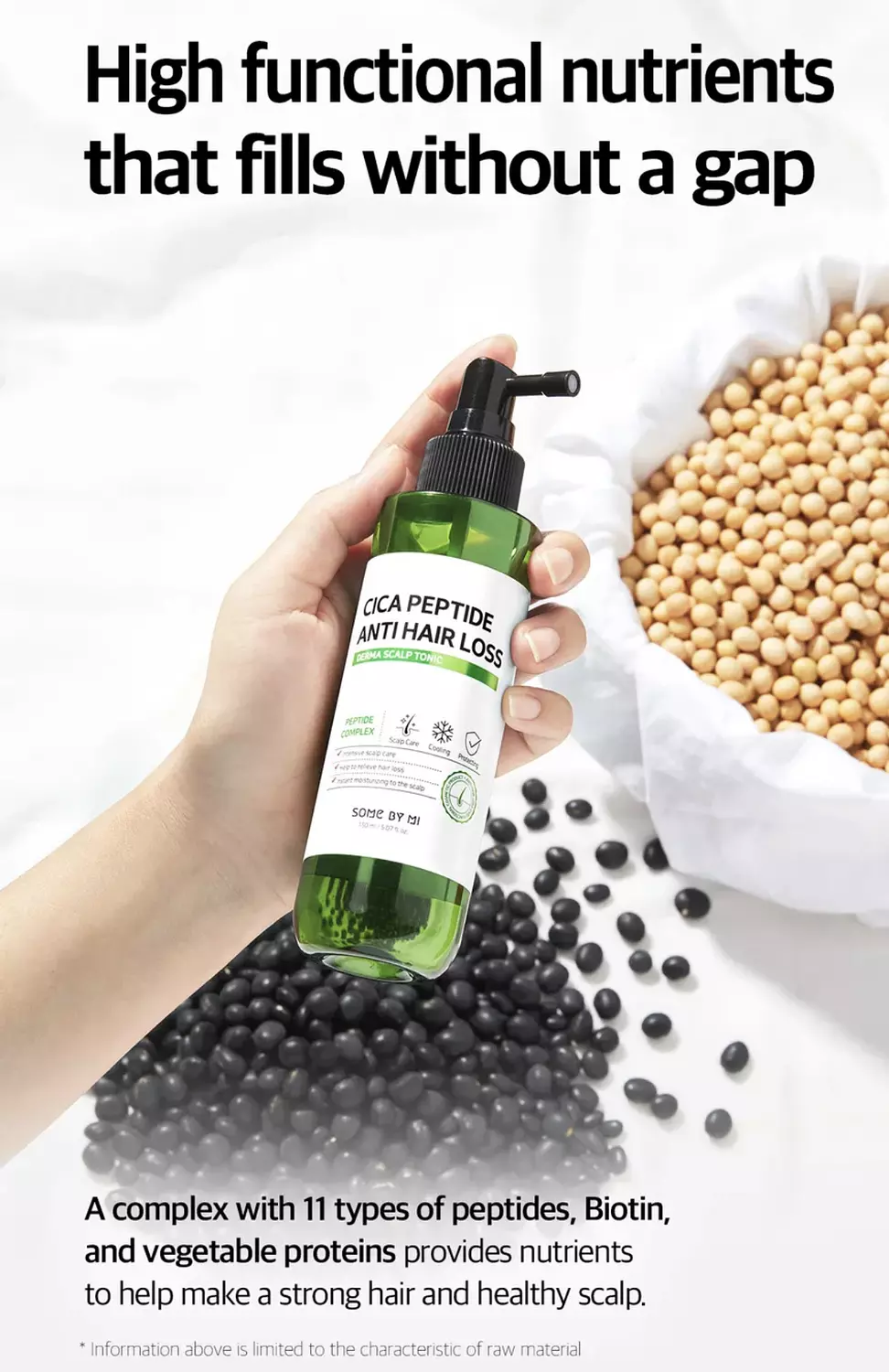 SOME BY MI - Cica Peptide Anti Hair Loss Derma Scalp TONIC 150ml hover image