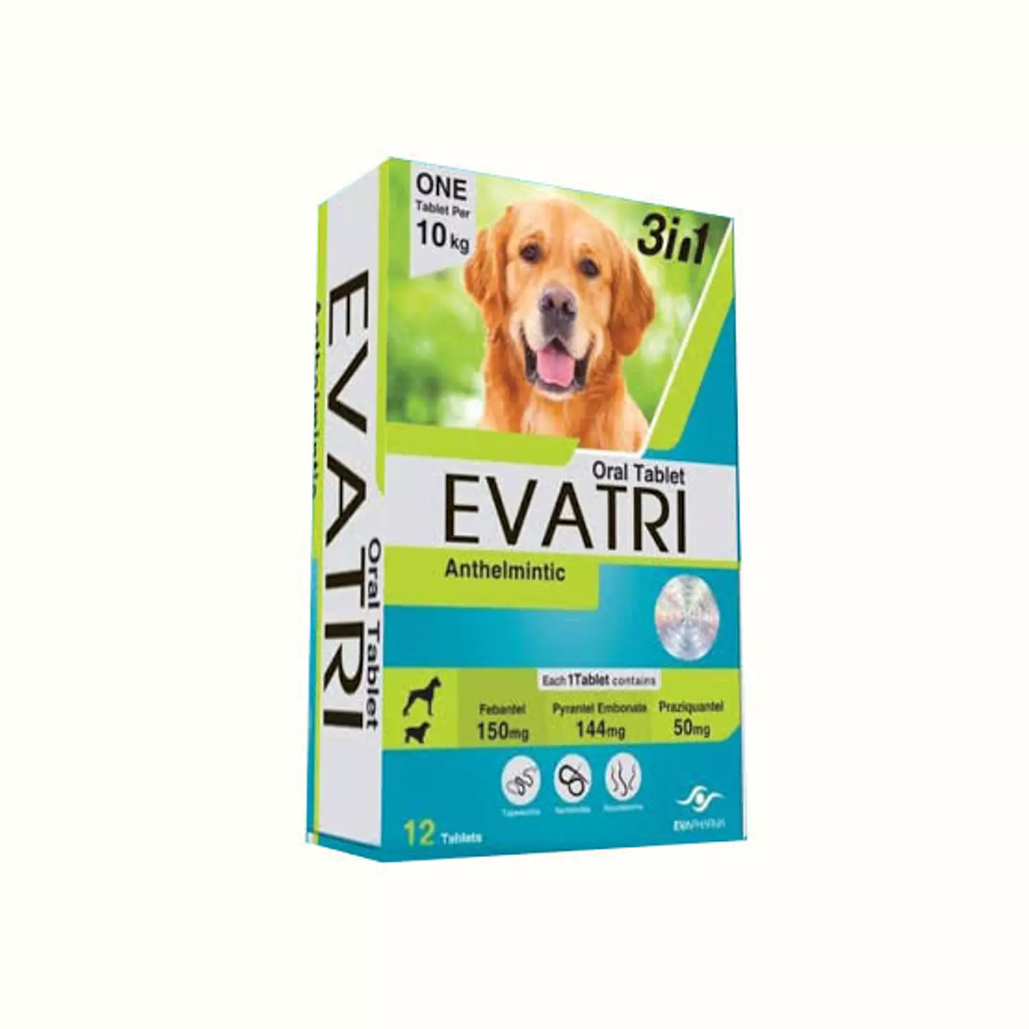 Evatri dog deworming image