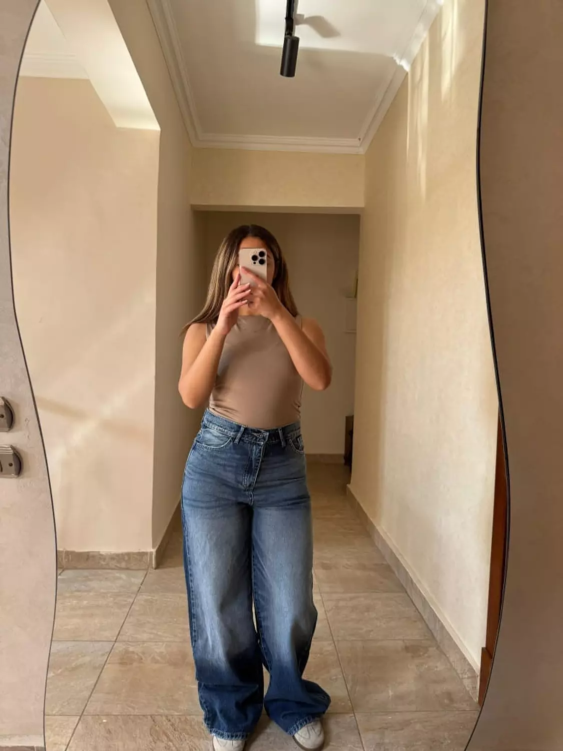 Wide Leg Jeans Dirty Blue hover image