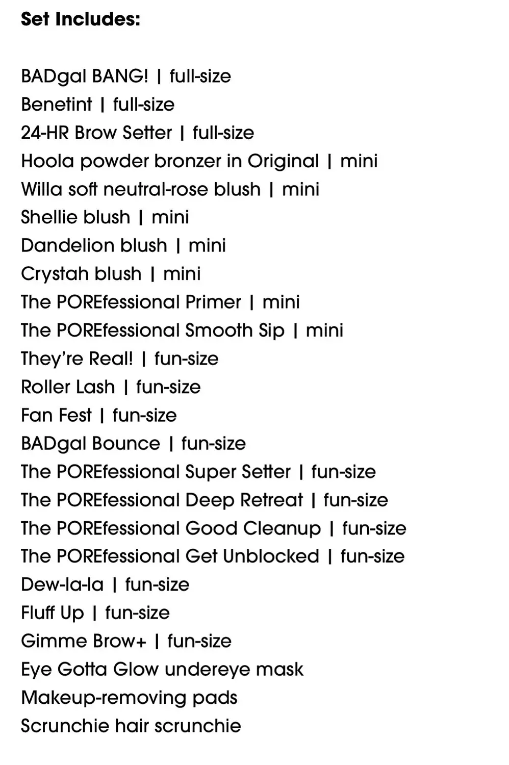 Benefit Cosmetics Glam Cube 24-day Beauty Adven t Calendar 2