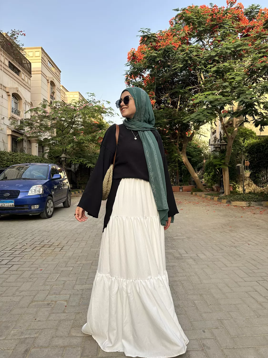 Nabeela Skirt - White 3