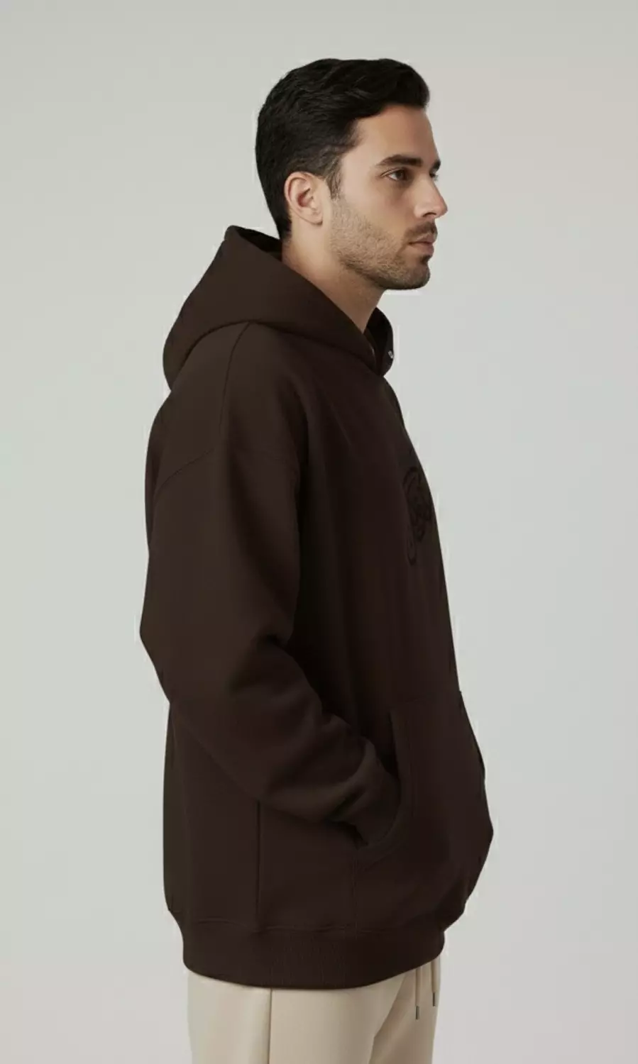 TAWAKKUL Hoodie _ Brown 3