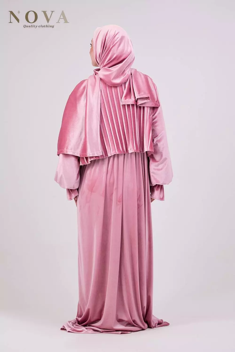 Rose pink Velvet Wave 1