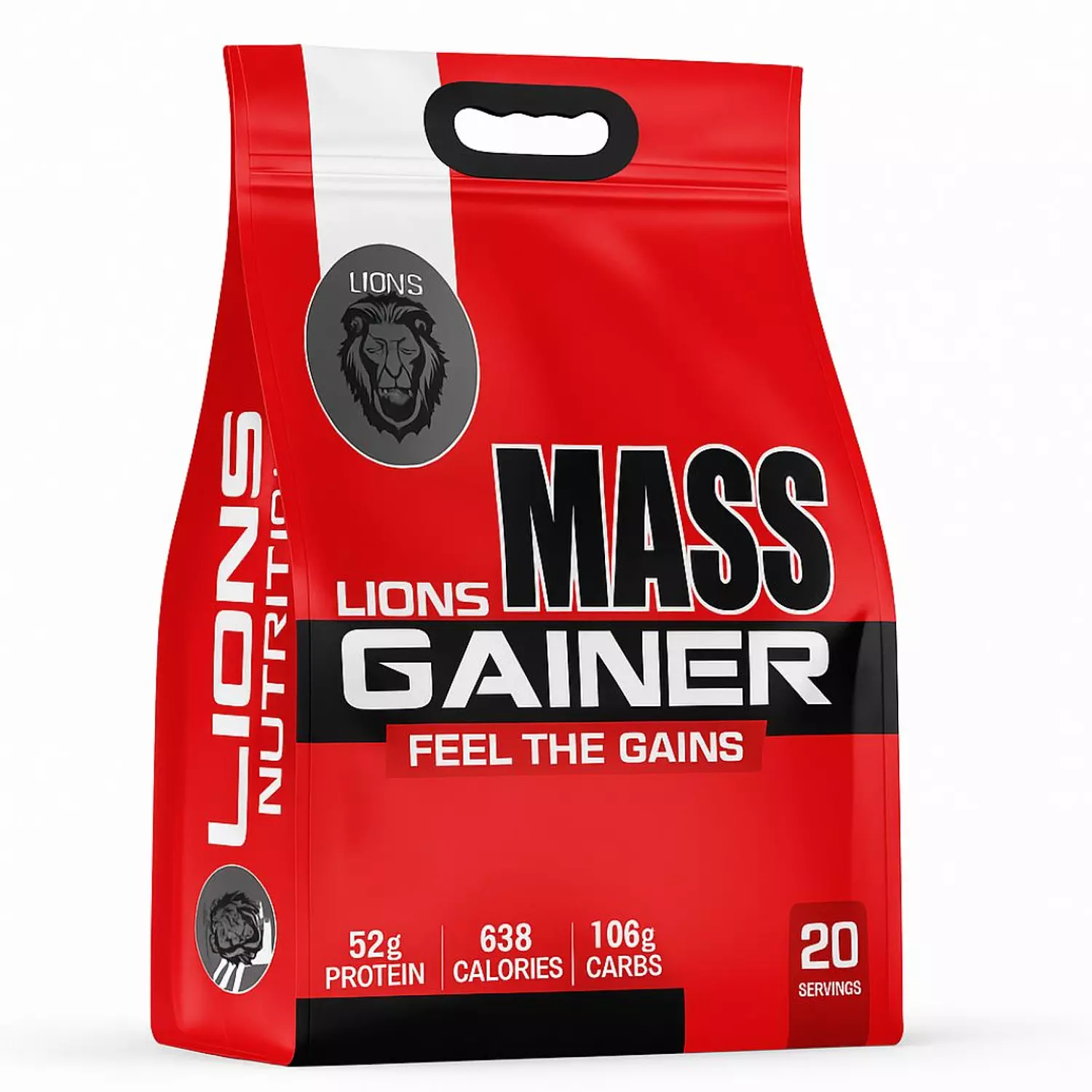 Lions Nutrition Mass Gainer 5 kg | 20 Servings image