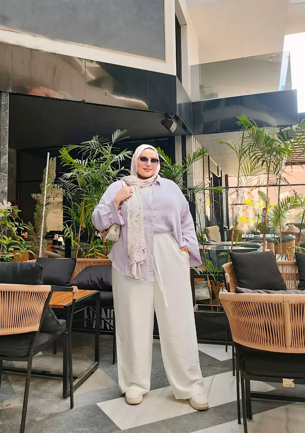 Essential linen pants ( in white ) 2