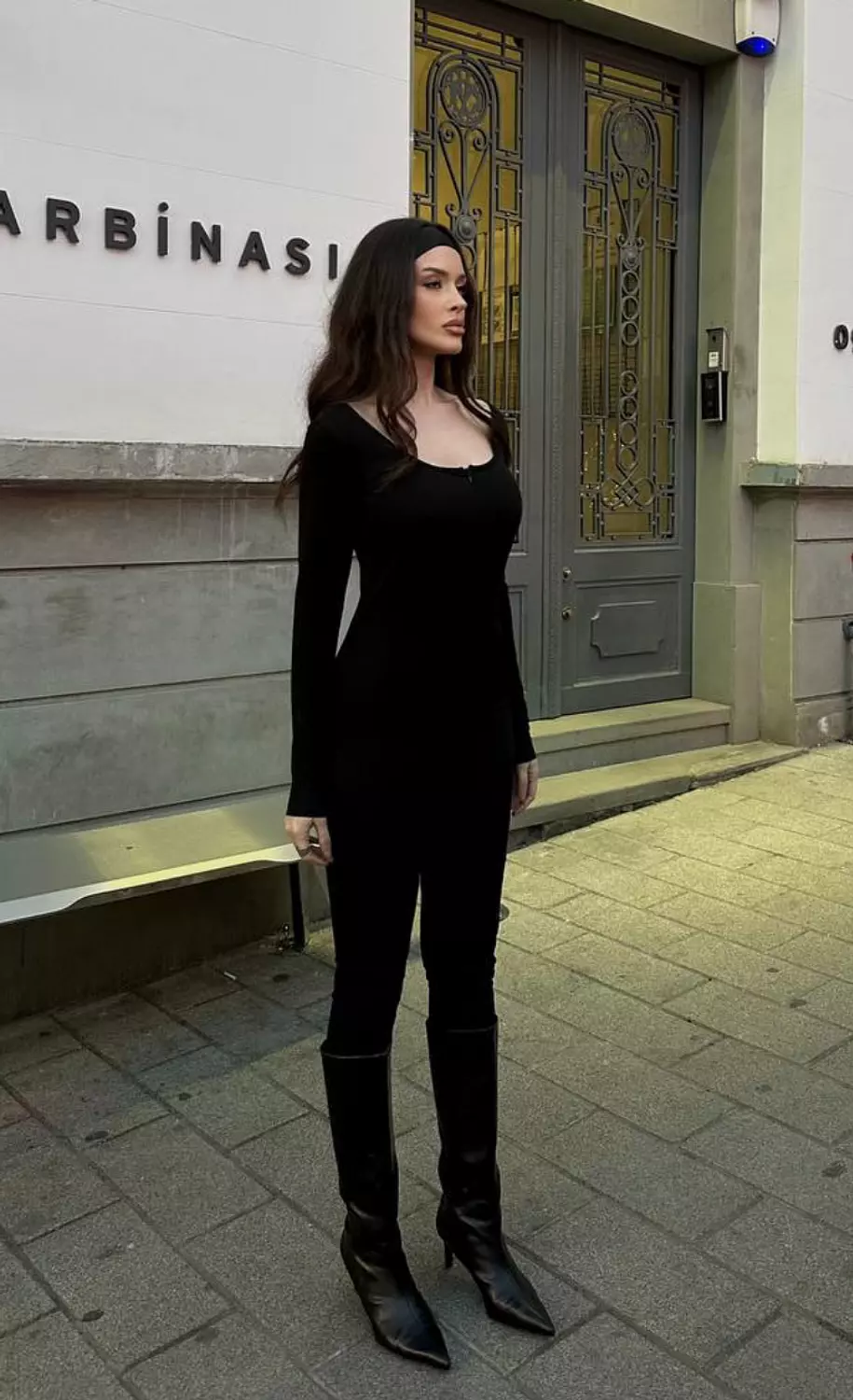 Black Round body suit hover image