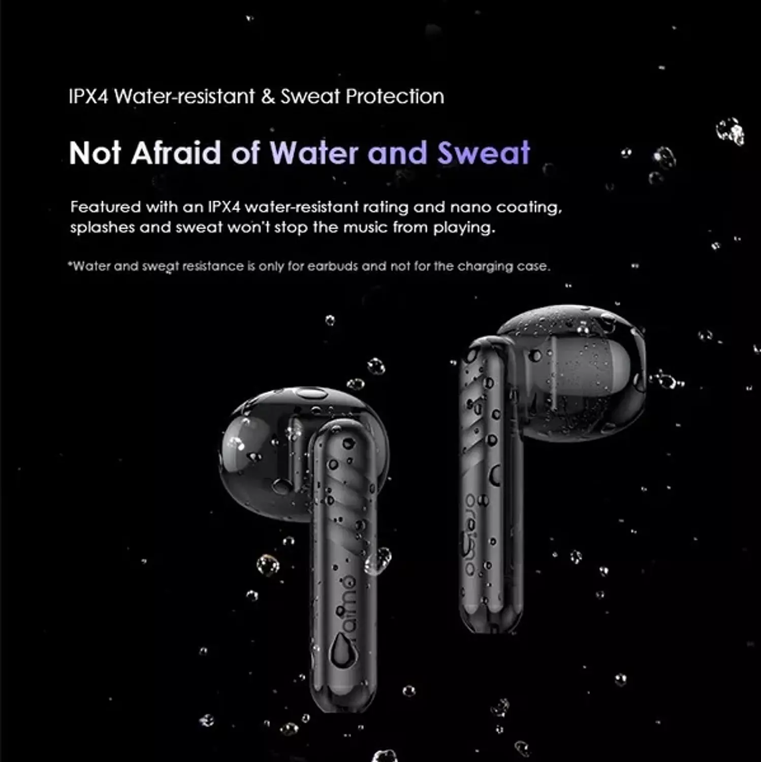 Oraimo FreePods Neo ENC Wireless Earbuds OTW-330S - Black 5