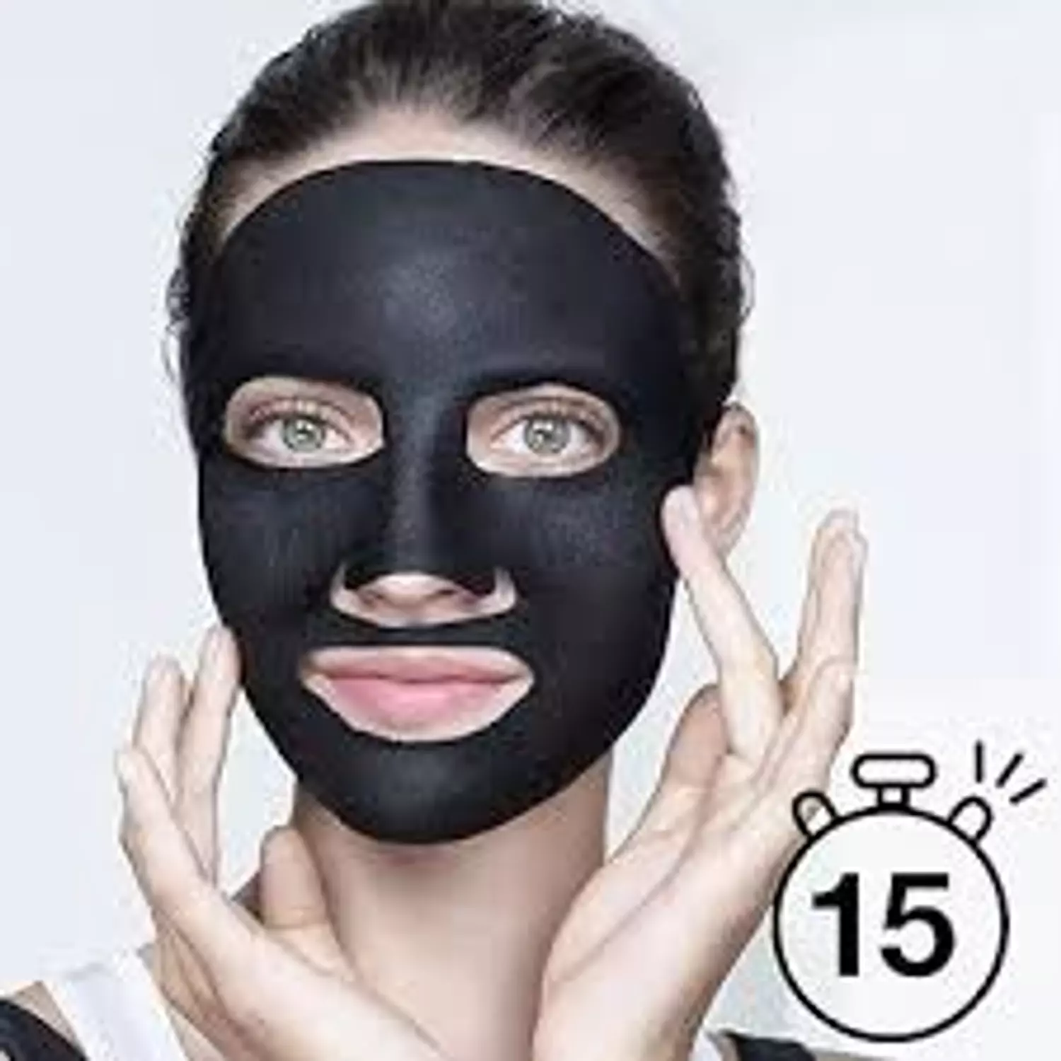 GARNIER PURE CHARCOAL SHEET MASK WITH HYALURONIC ACID + BLACK ALGAE + LHA 1