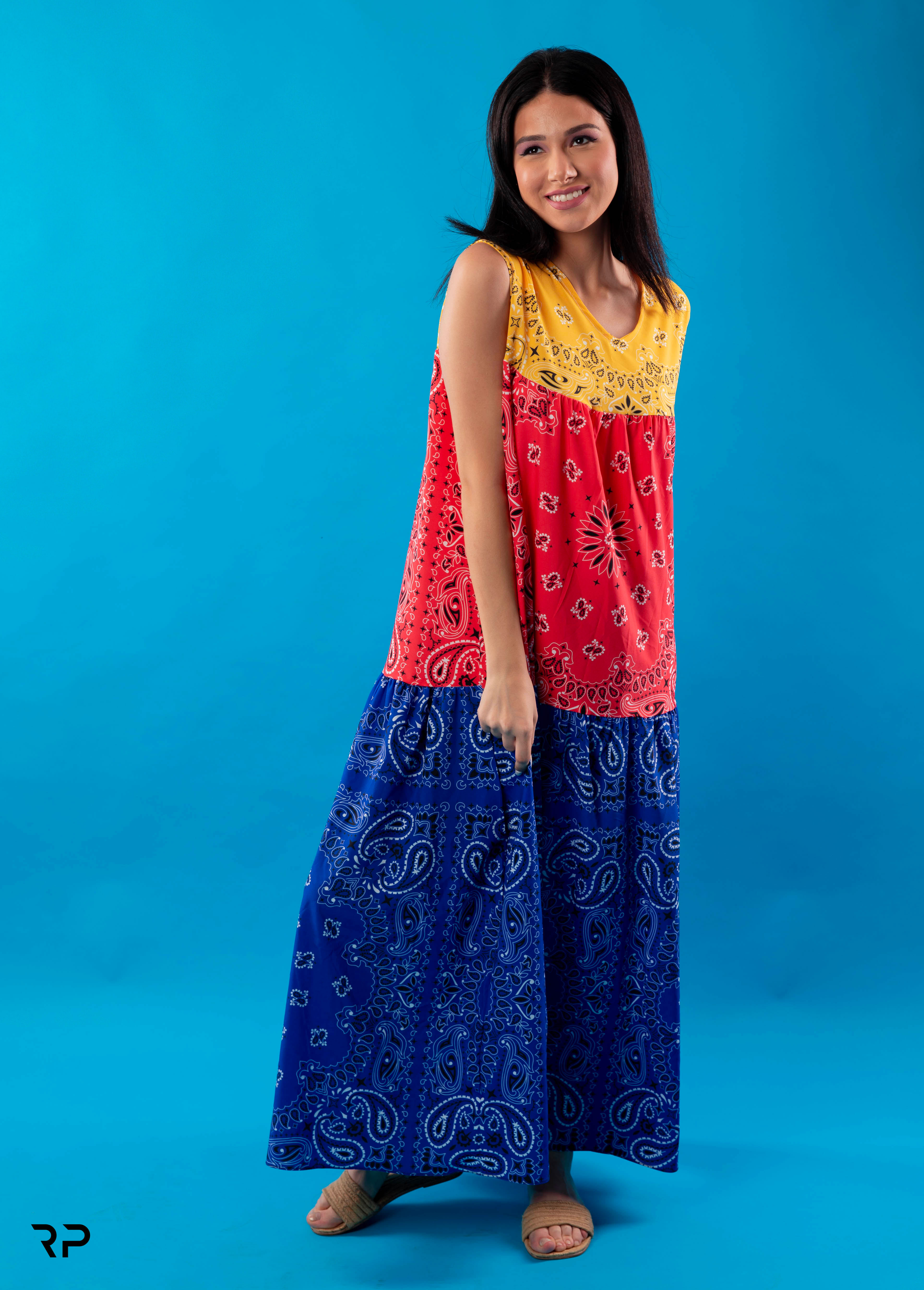 Bandana Mix Dress image
