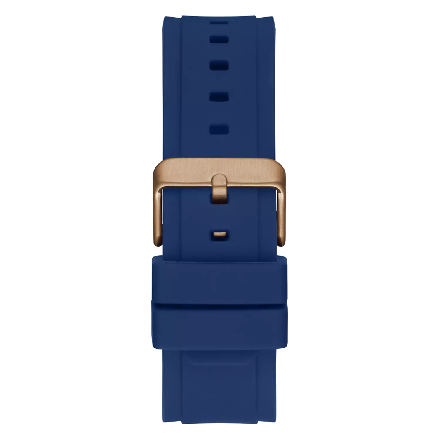 Guess GW0423G4 Watch For Gents Case Color Rose Gold Tone - Round Shape Silicone Strap 1