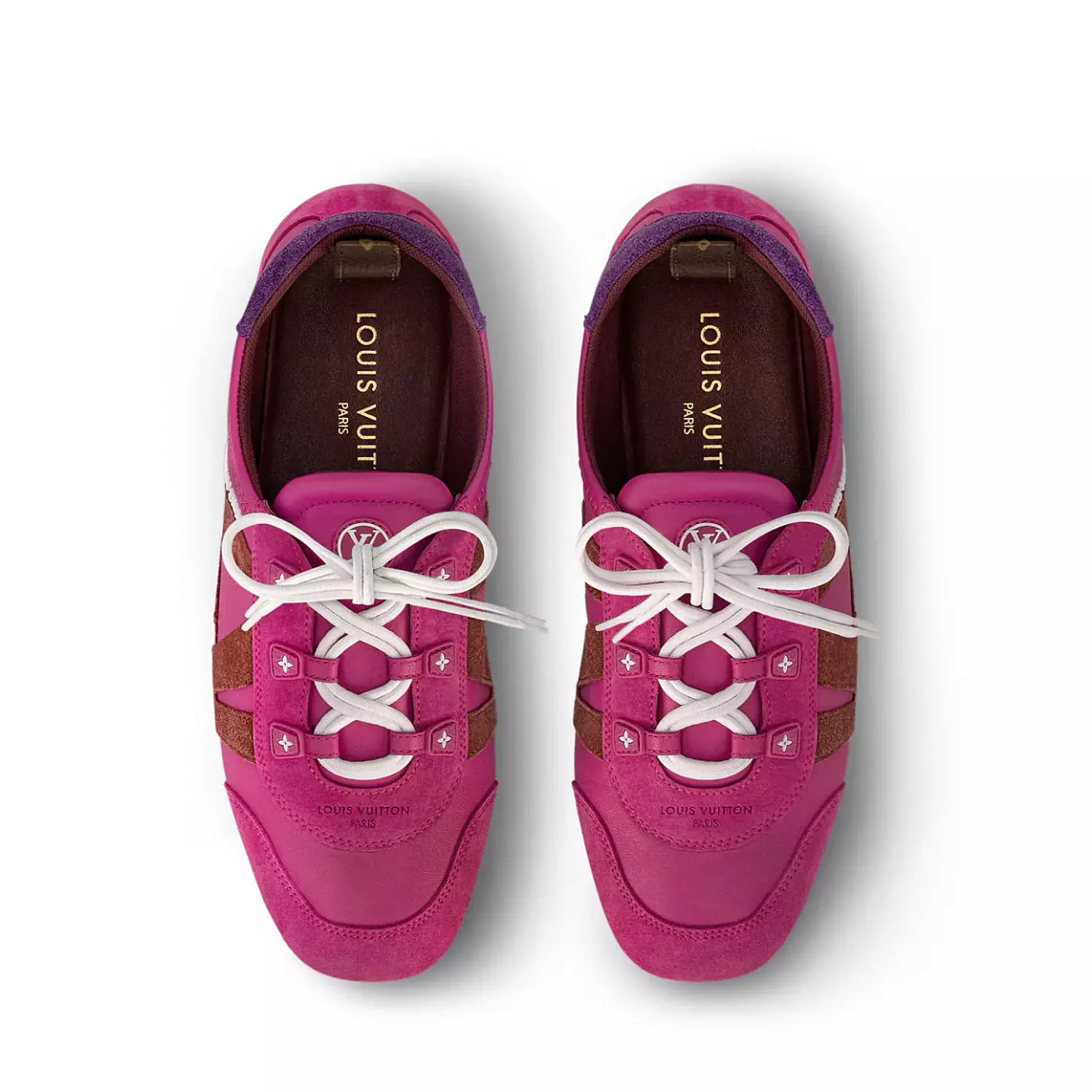 Louis Vuitton LV Sneakerina Fuchsia Pink 2