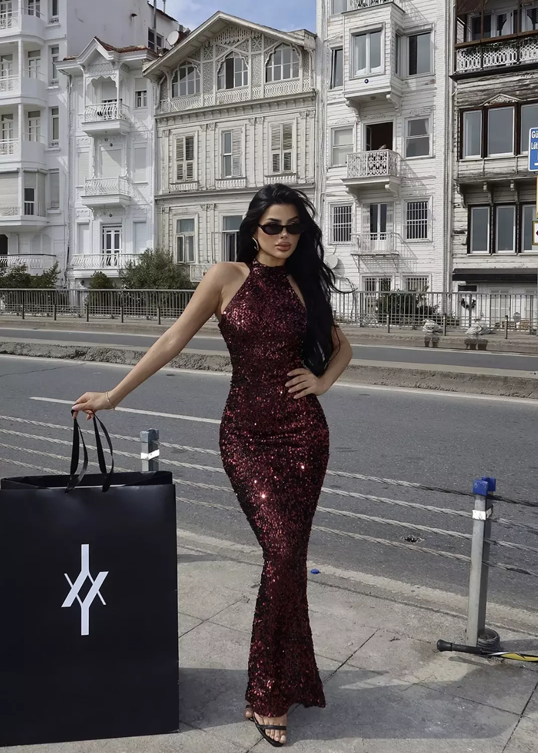 Sequined Dress 8