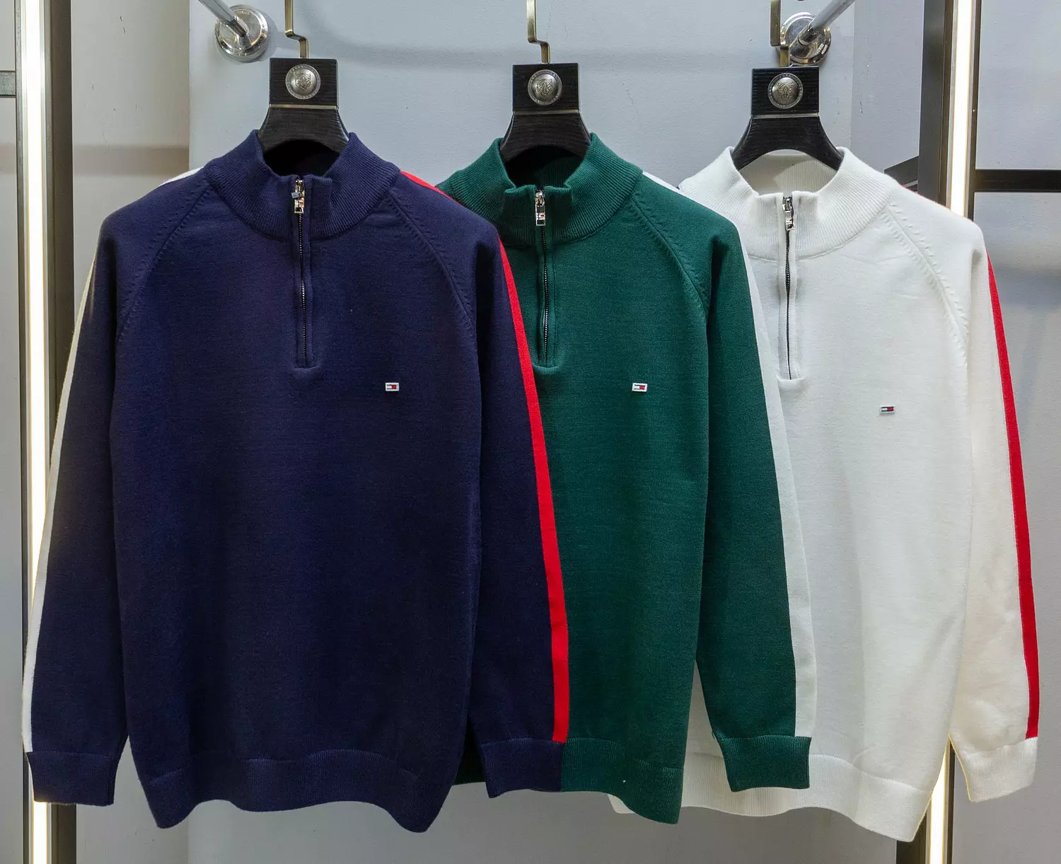 TOMMY QUARTER ZIPPER / 1544 18