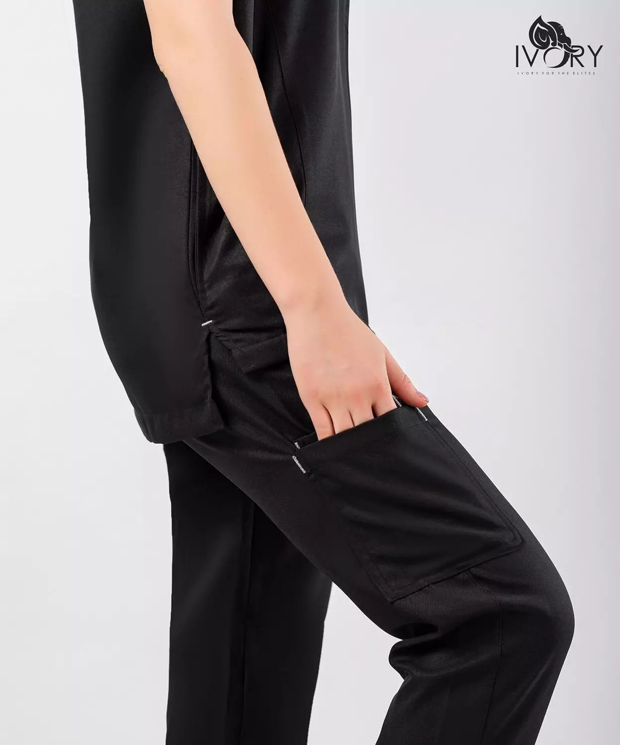 Unisex Half Collar Sweat Pants (Her) 3