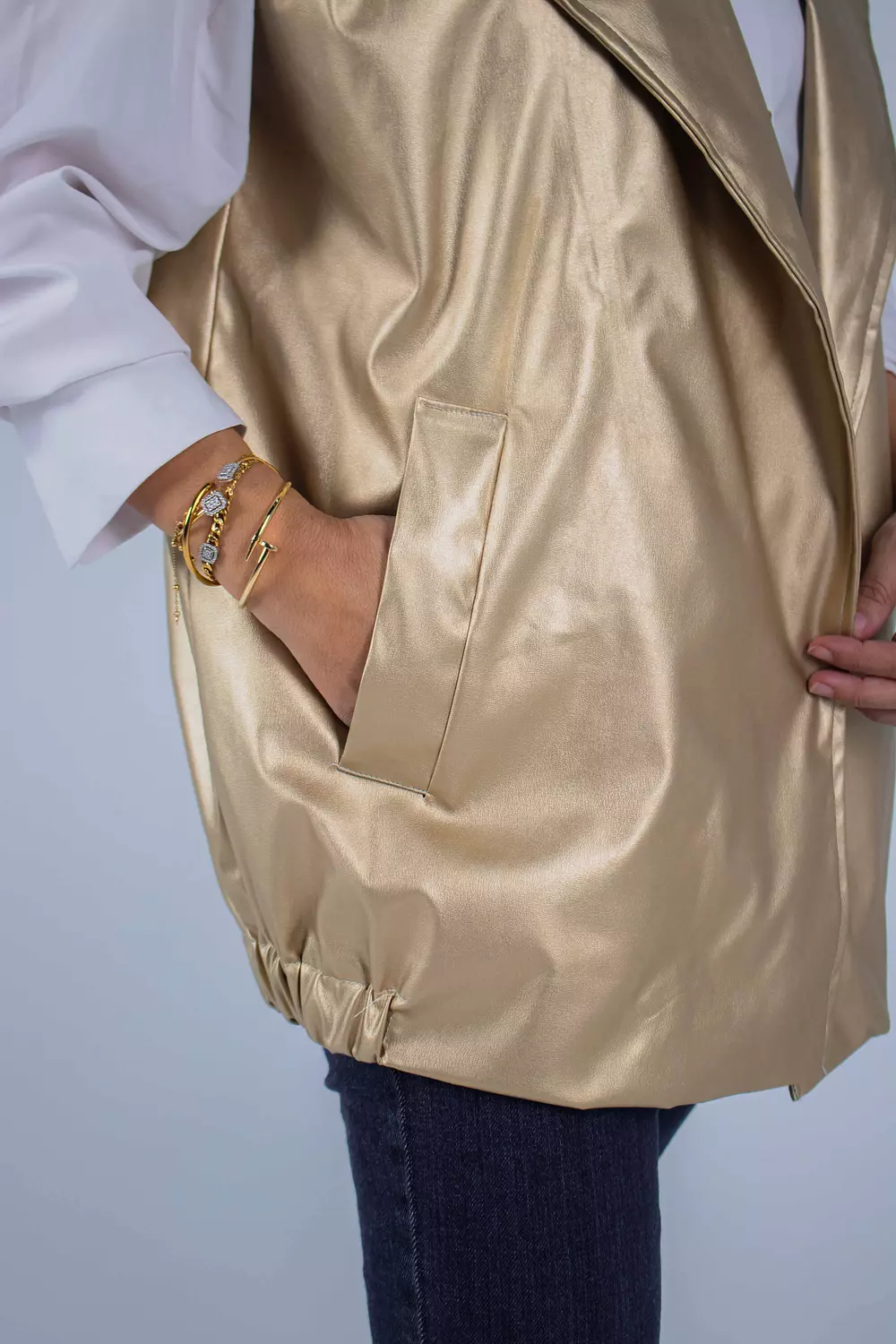 Golden glow vest 2