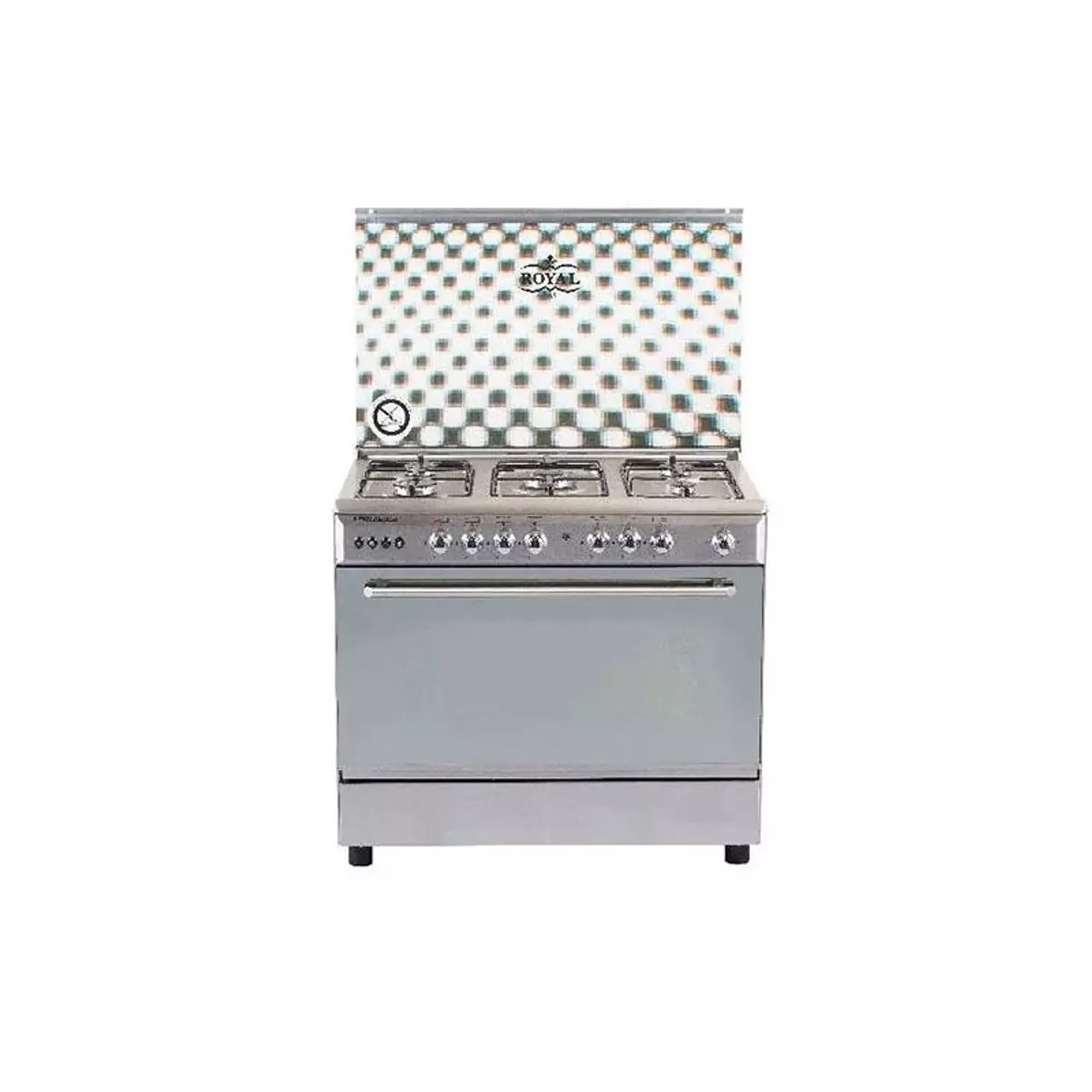 Royal Gas Caesar Cast 5 Burner Fan Cooker 60*90 cm 2010274 image
