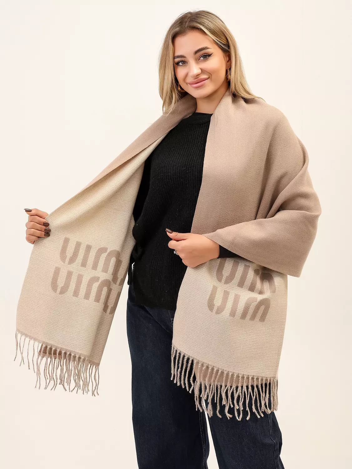 MIU MIU WOOL SHAWL 2