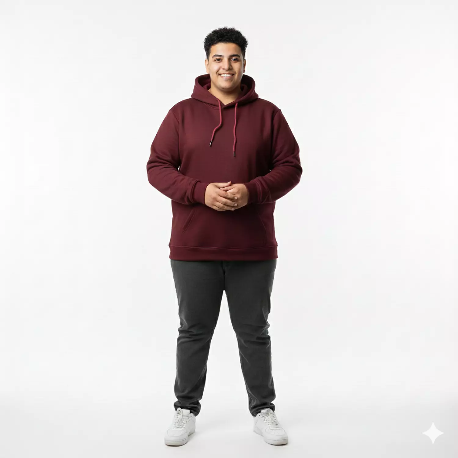Unisex Plus Size Fleece Hoodies 12