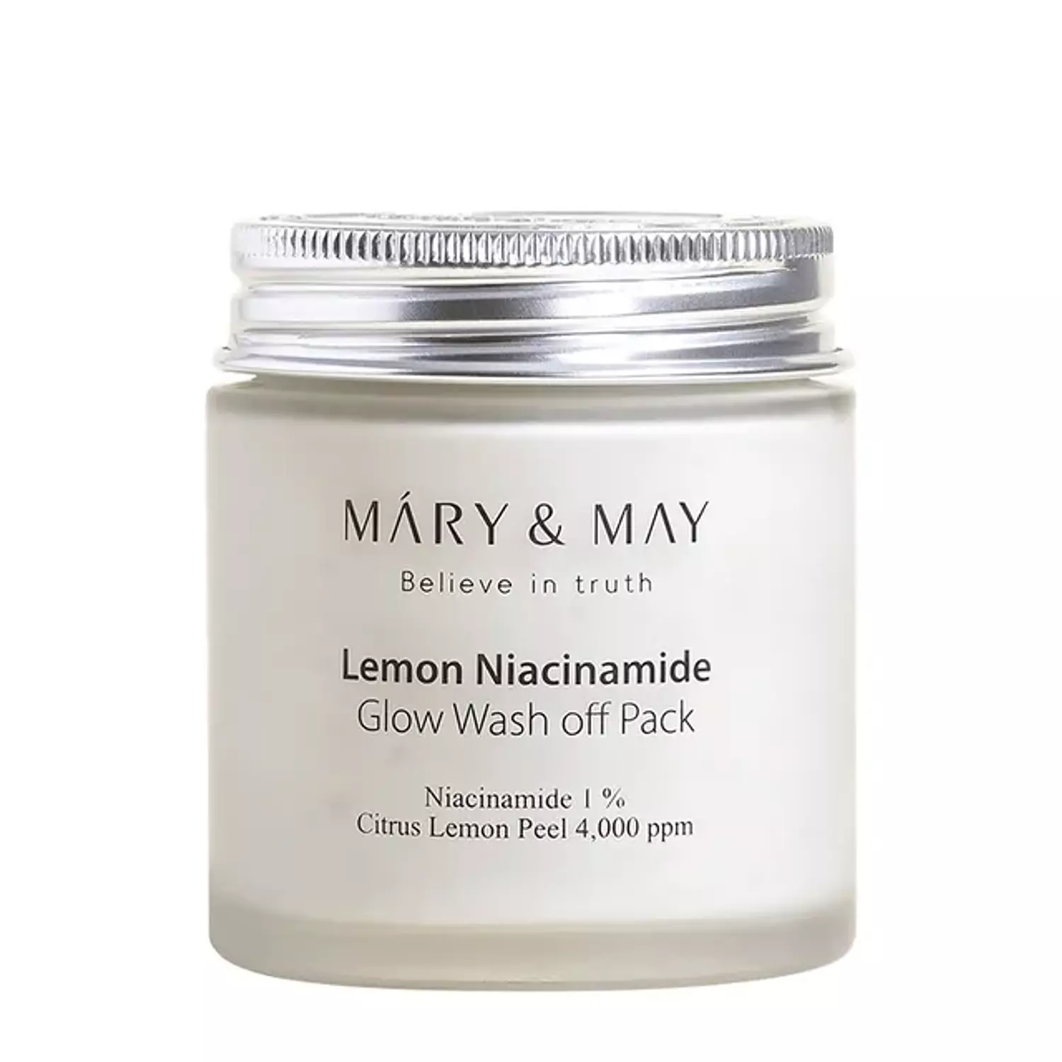 Mary&May - Lemon Niacinamide Glow Wash Off Mask Pack 125g image