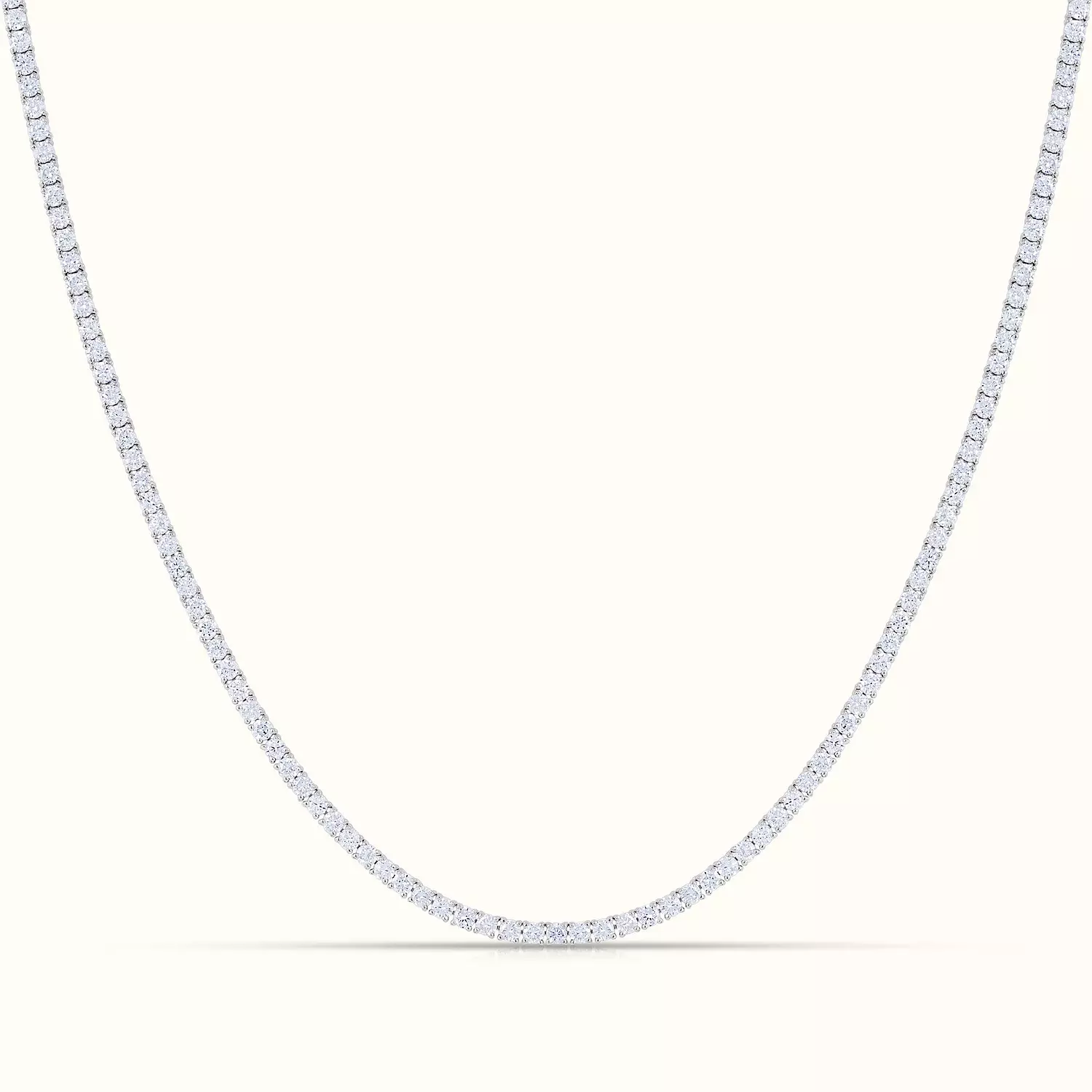 Italian tennis necklace "unisex" image