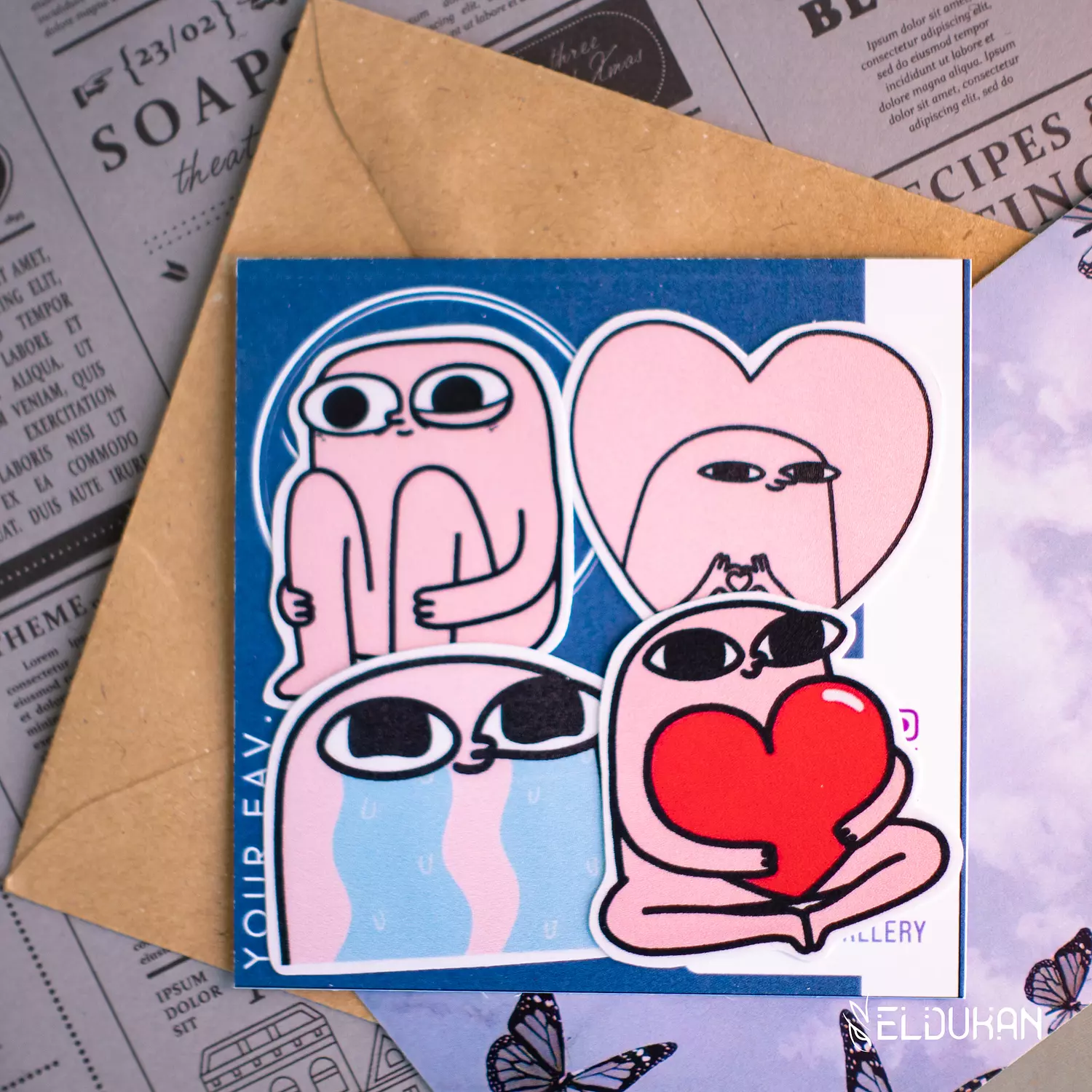 Sticker package image
