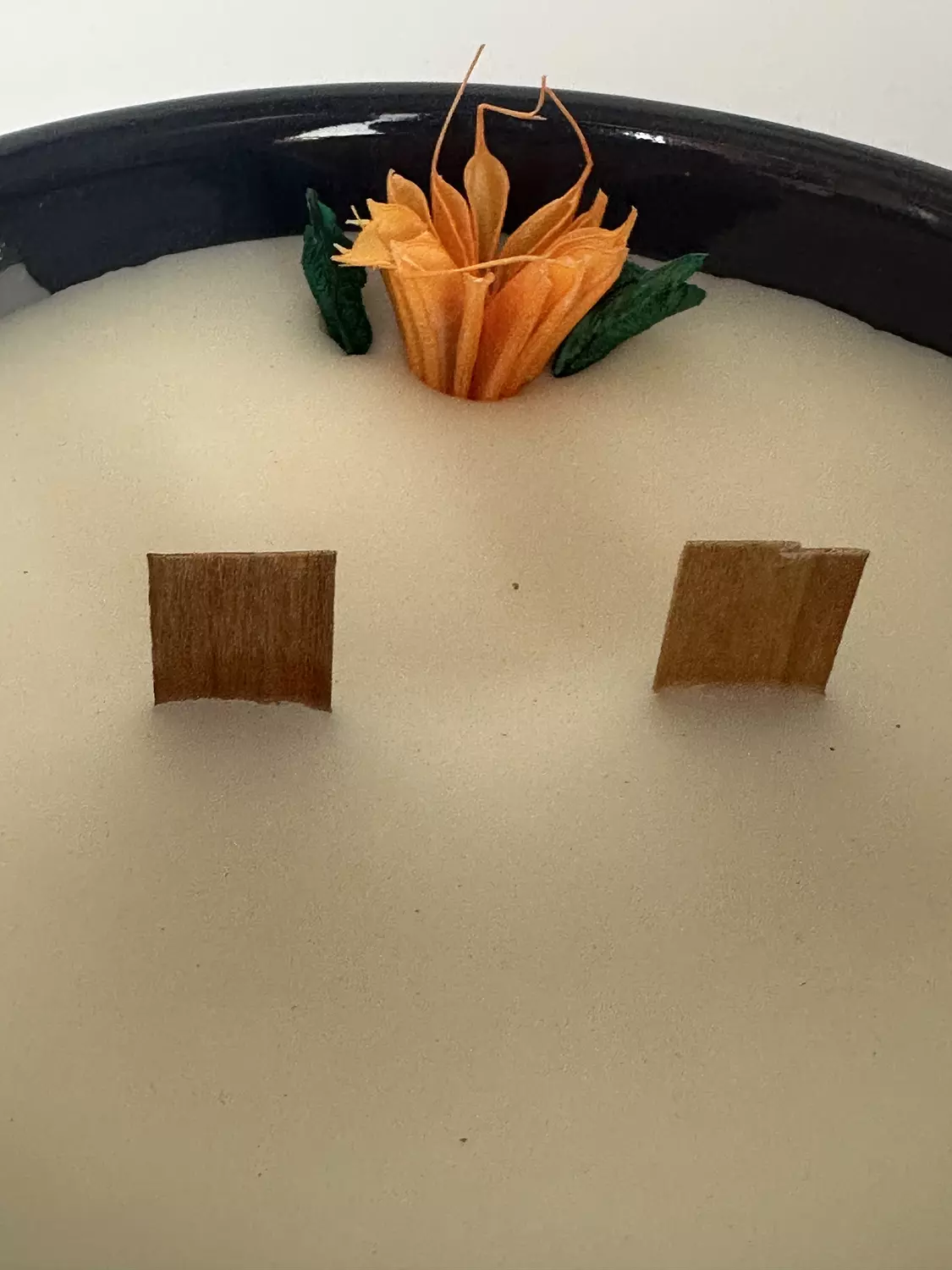 French Vanilla Candle in a Pot 1