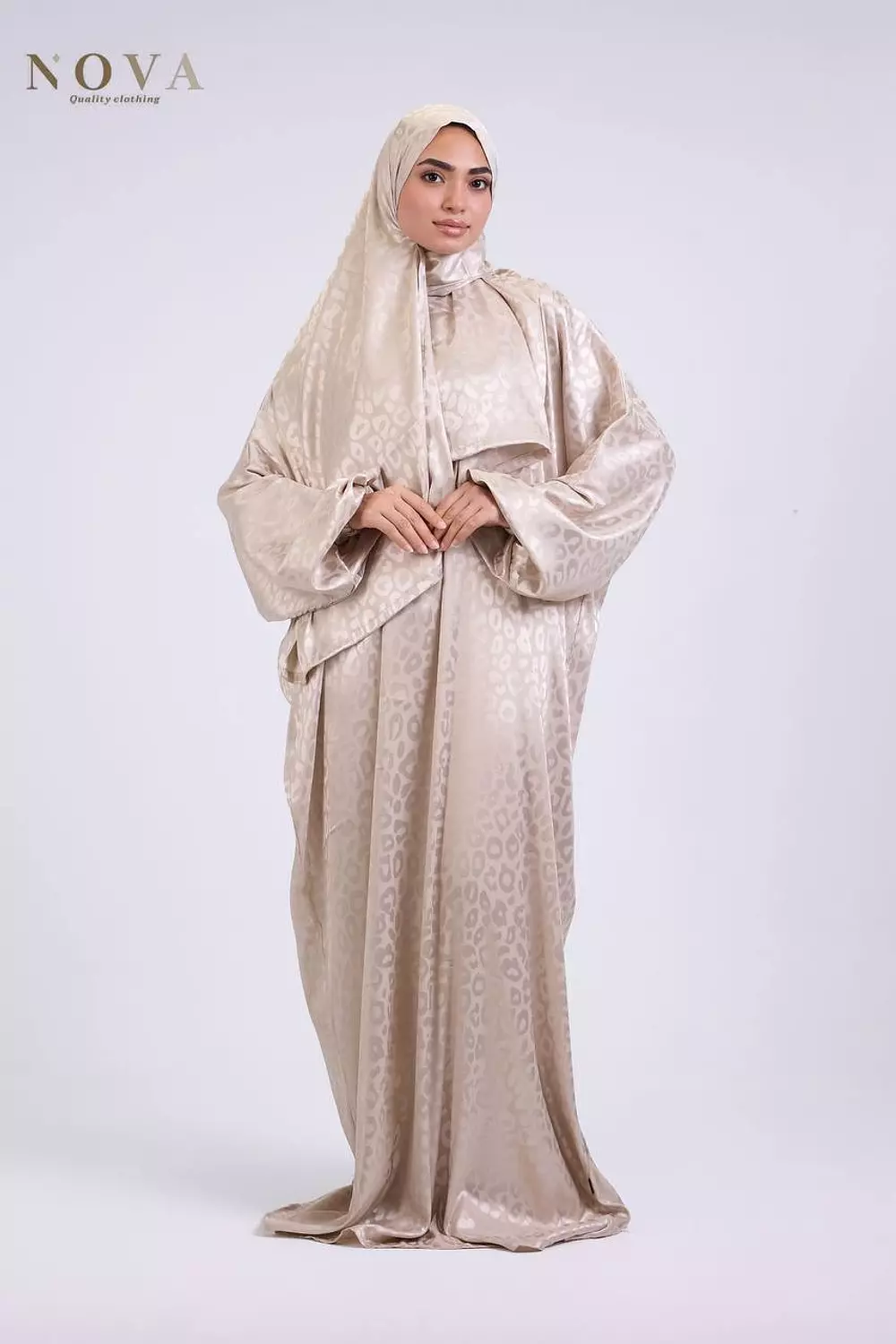 Beige Jacquard image