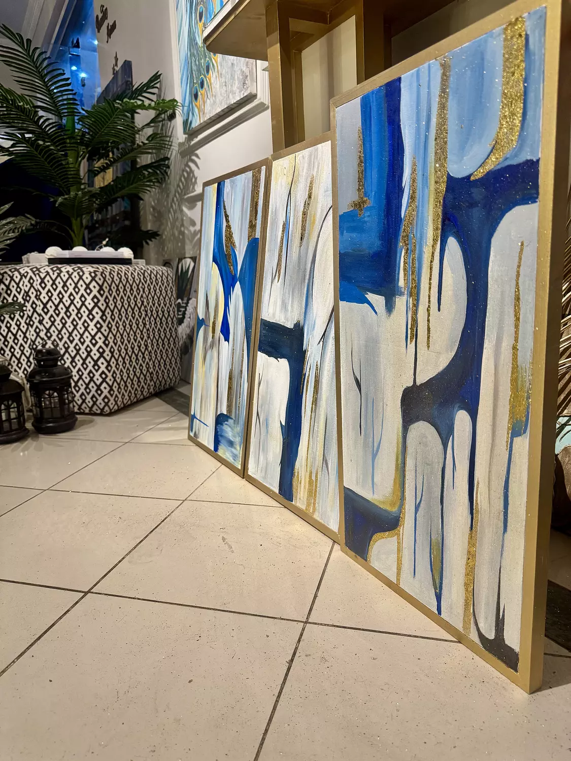 Triple blue golden magic  image