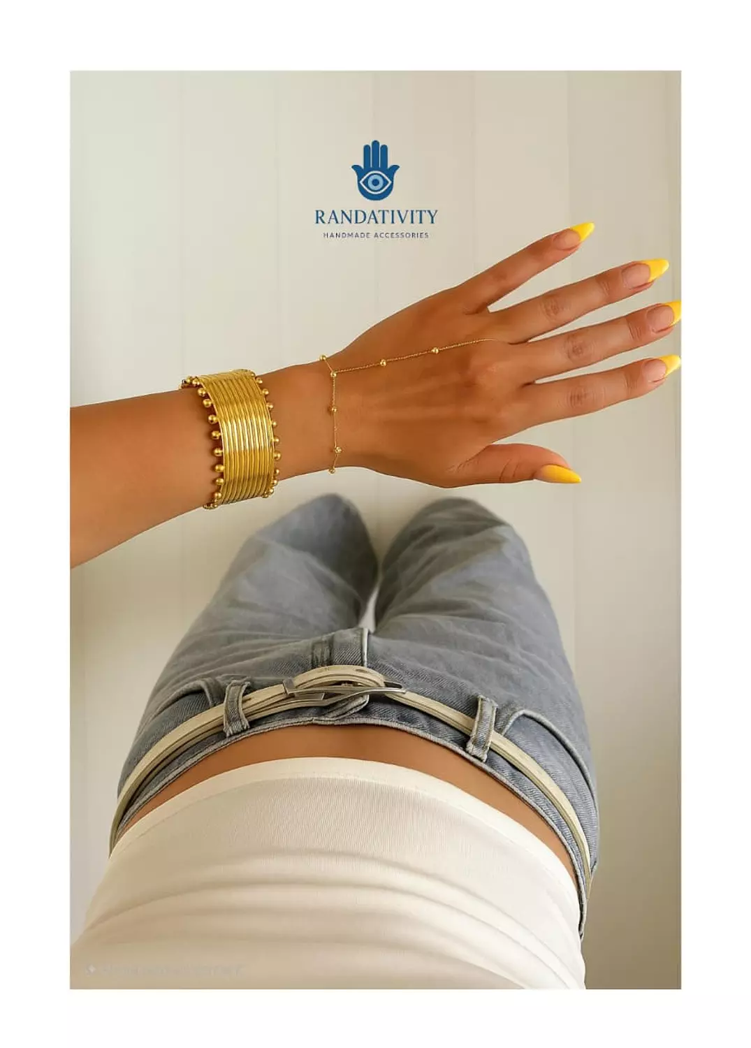 Majestic, lined bead bangle ✨ 2