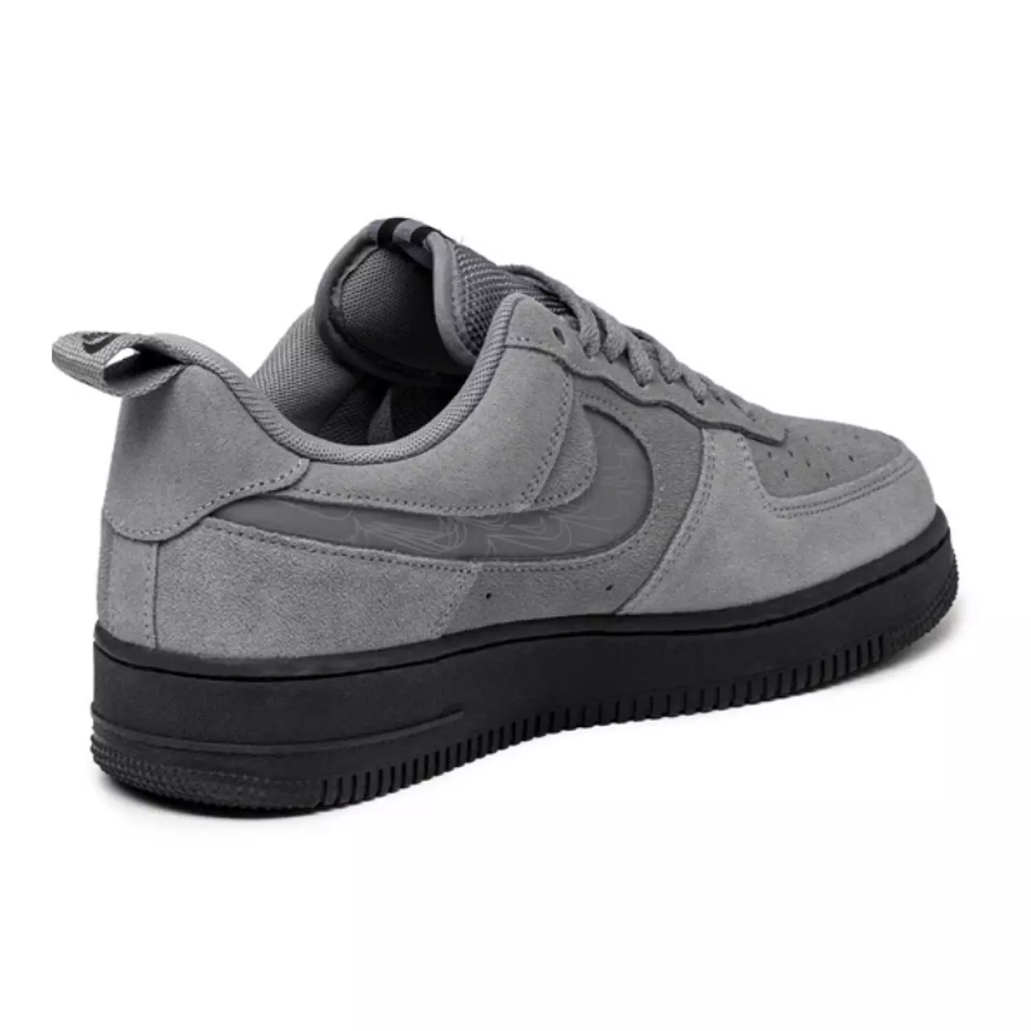 Nike Air Force 1 Low 07 LV8 Reflective Swoosh – Cool Grey 3
