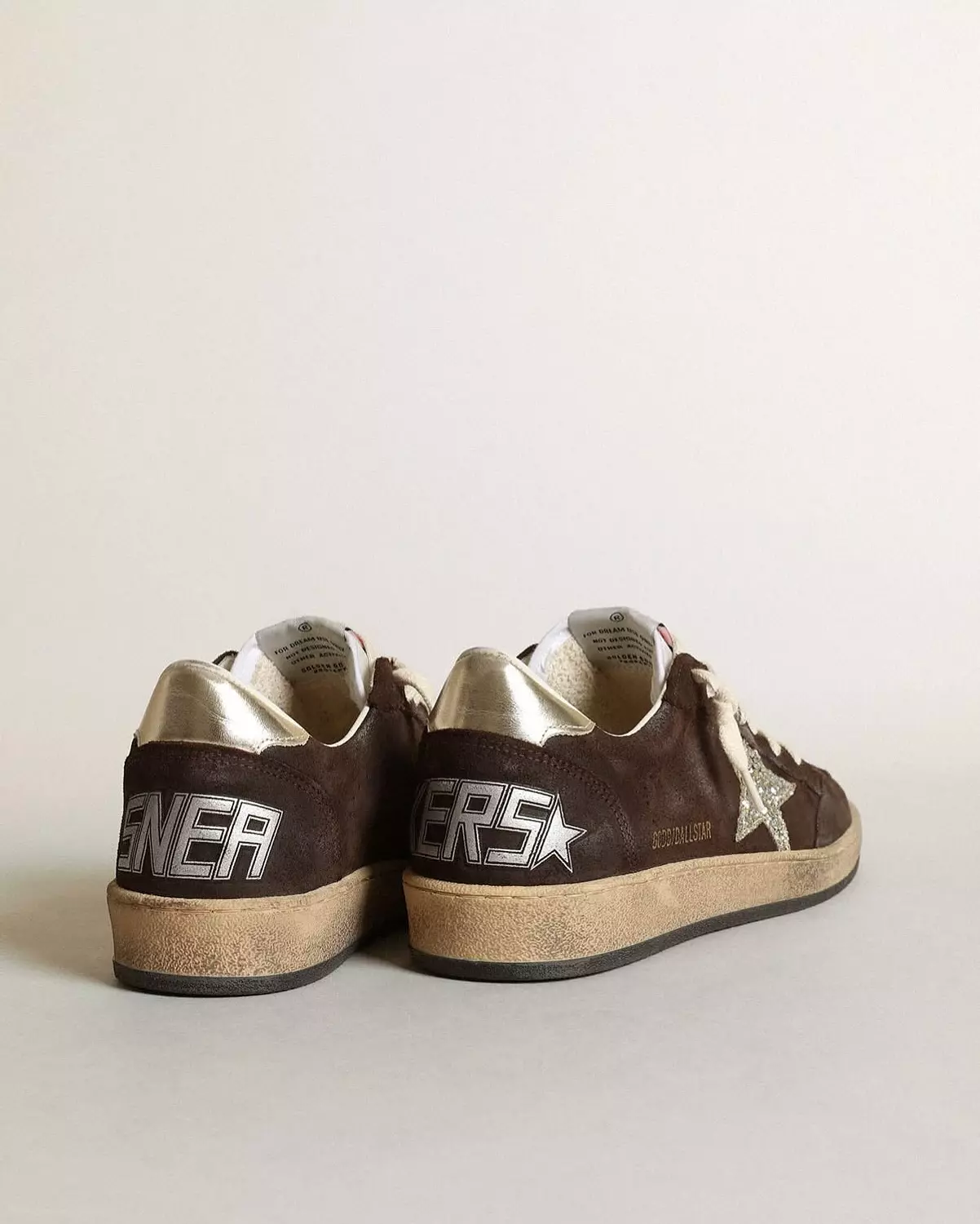 Golden Goose Ball Star Leather in Brown 2